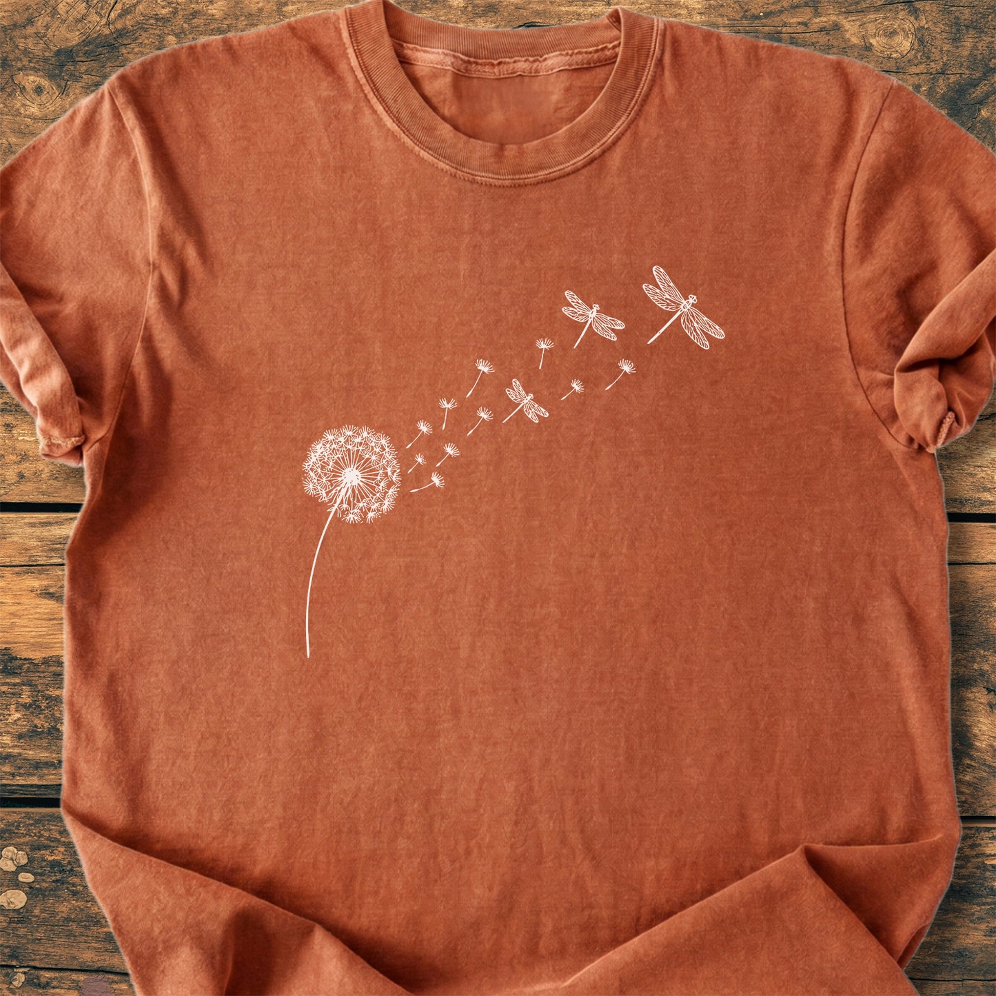 Dandelion Dragonflies - Premium Vintage Tee