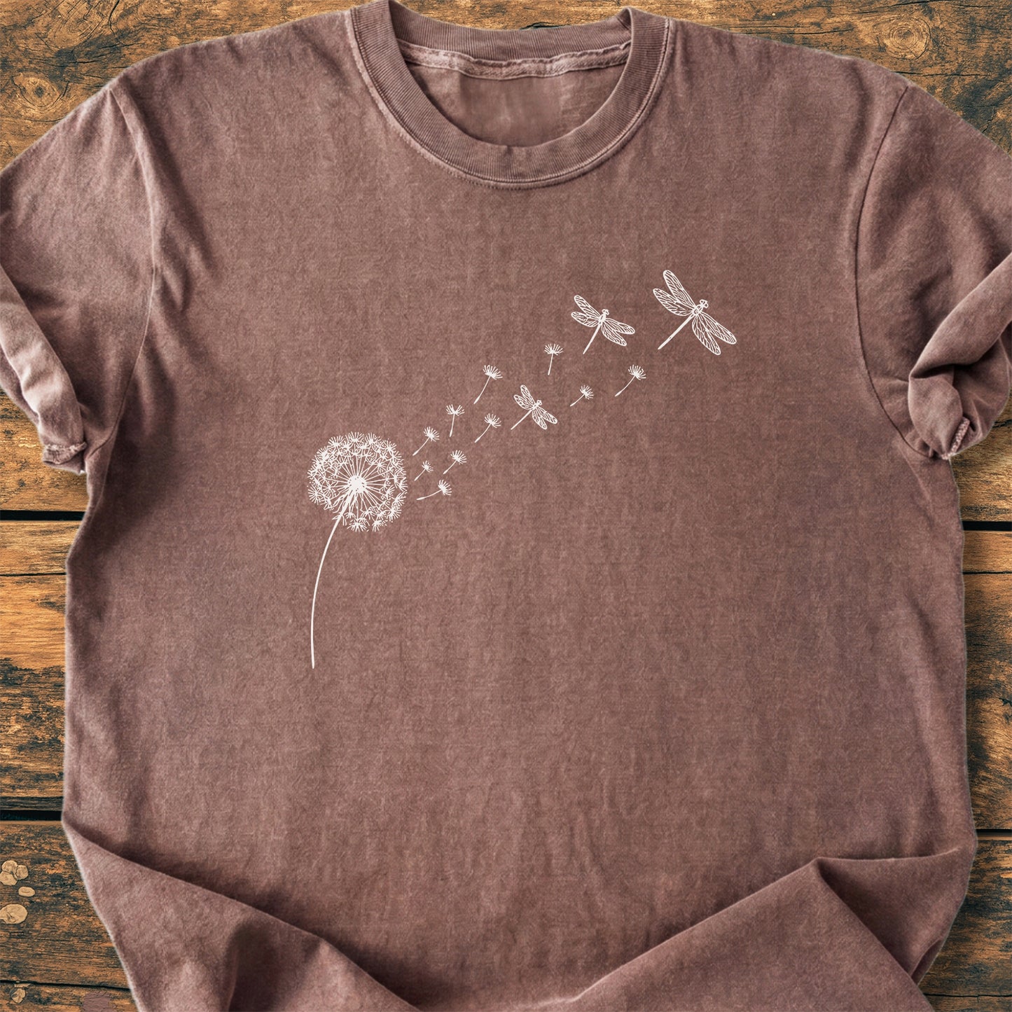 Dandelion Dragonflies - Premium Vintage Tee