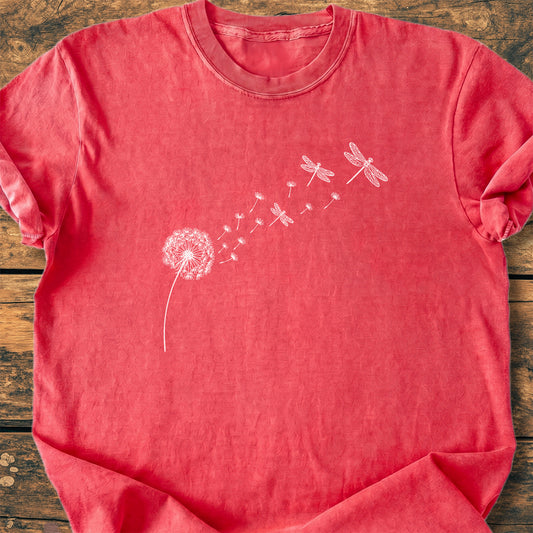 Dandelion Dragonflies - Premium Vintage Tee