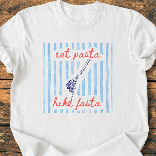 Eat Pasta Hike Fasta - Premium Vintage Tee