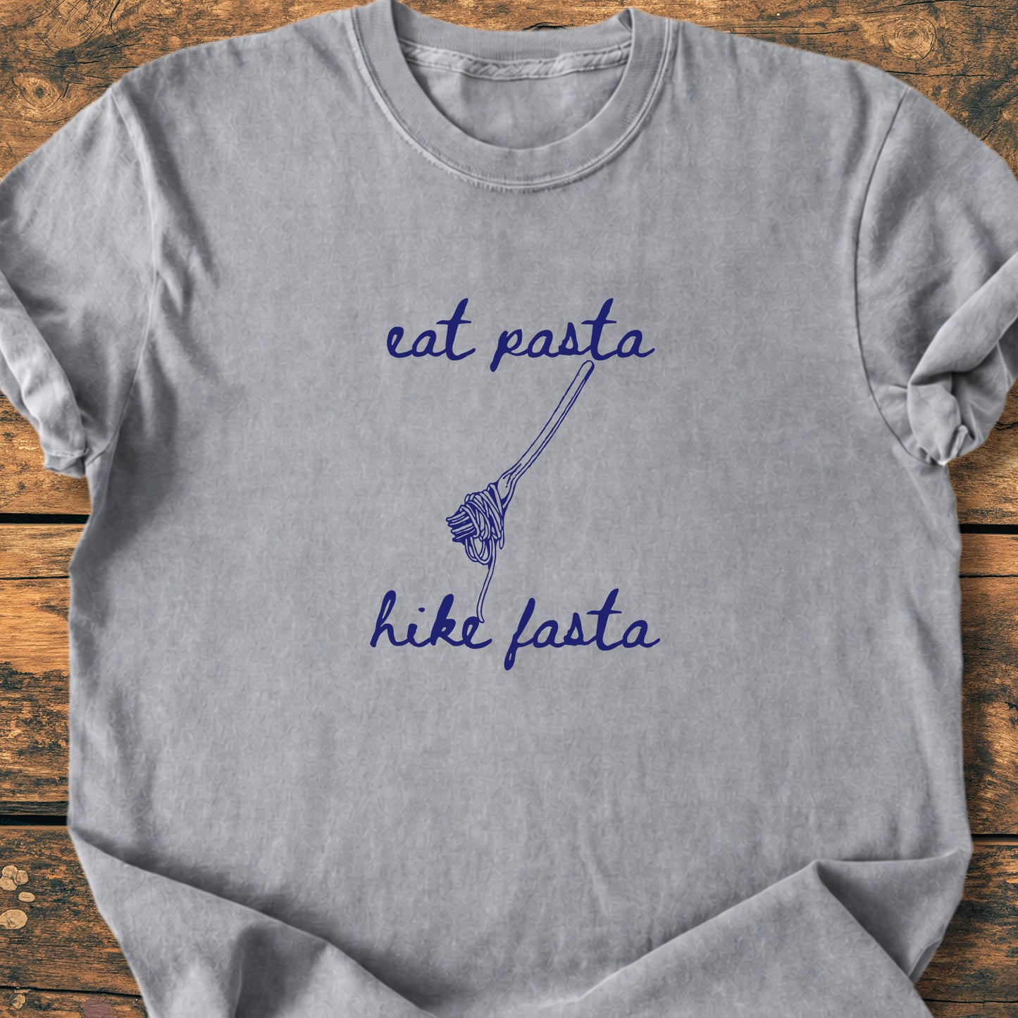 Eat Pasta Hike Fasta - Premium Vintage Tee