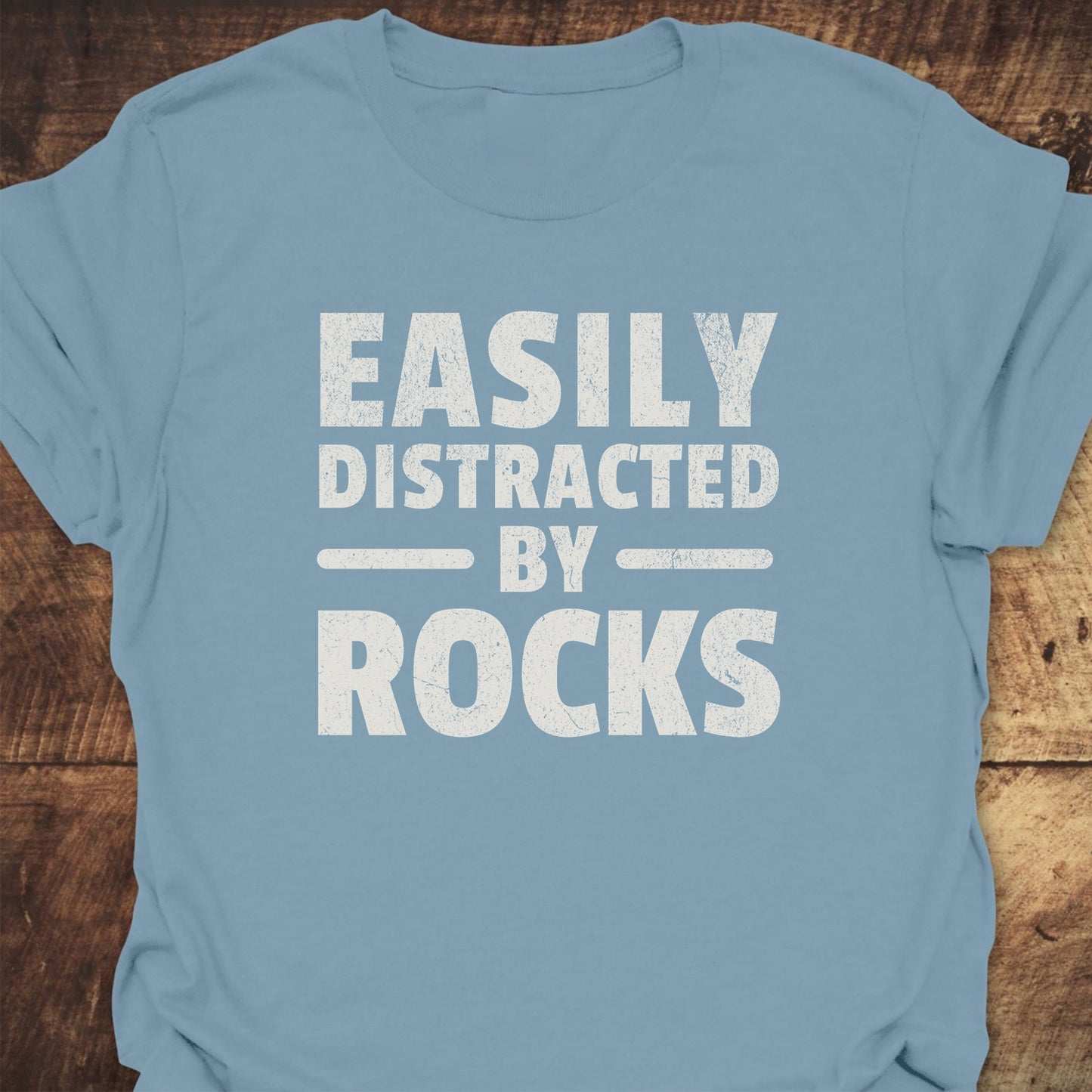 Easily Distracted By Rocks Classic T-Shirt