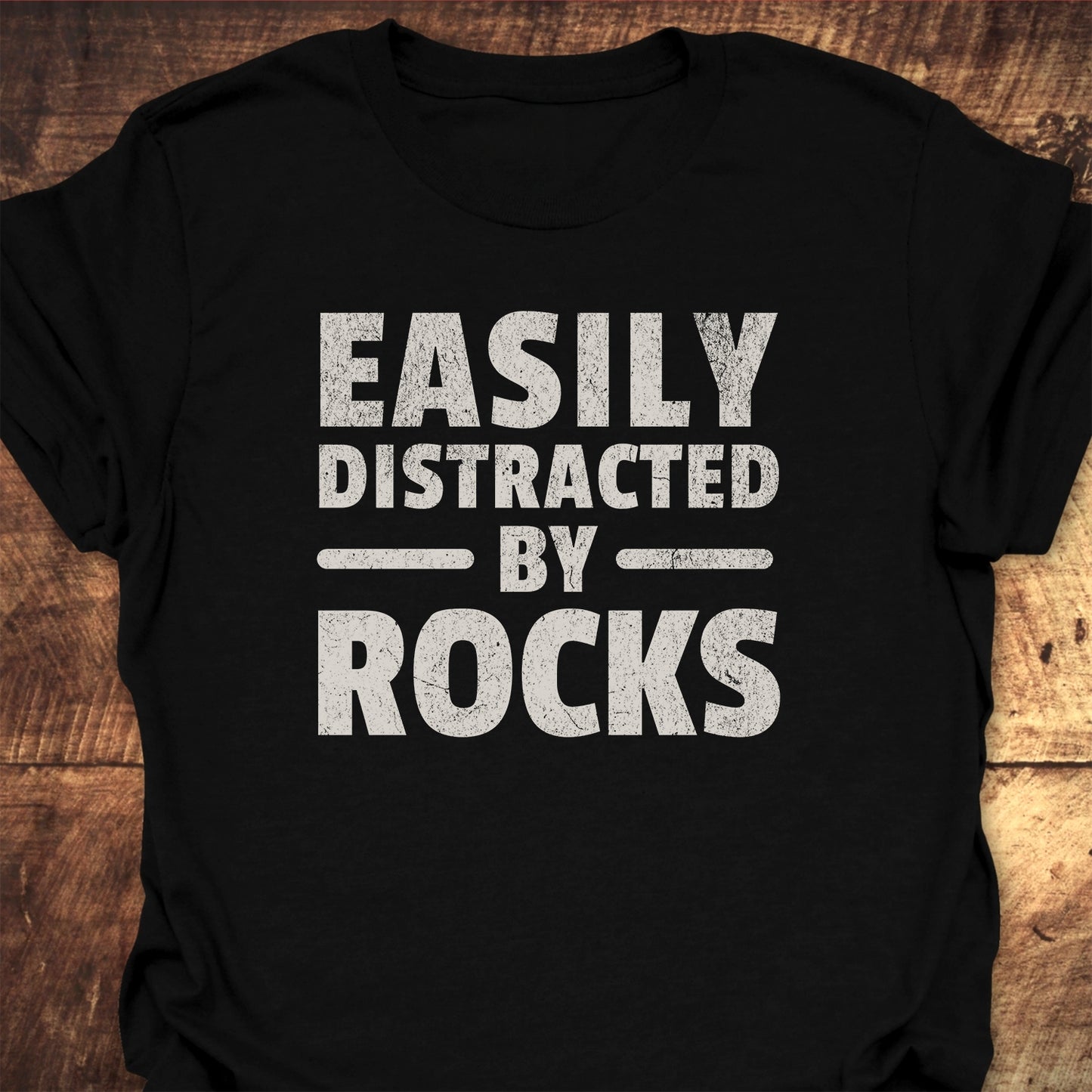 Easily Distracted By Rocks Classic T-Shirt
