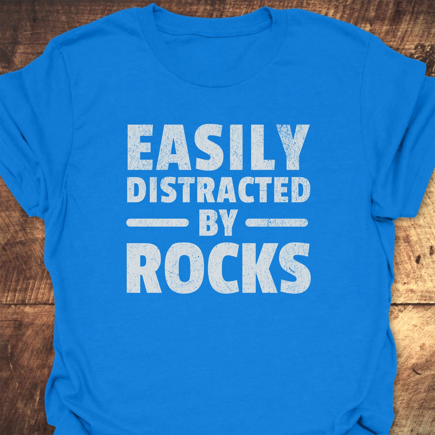 Easily Distracted By Rocks Classic T-Shirt