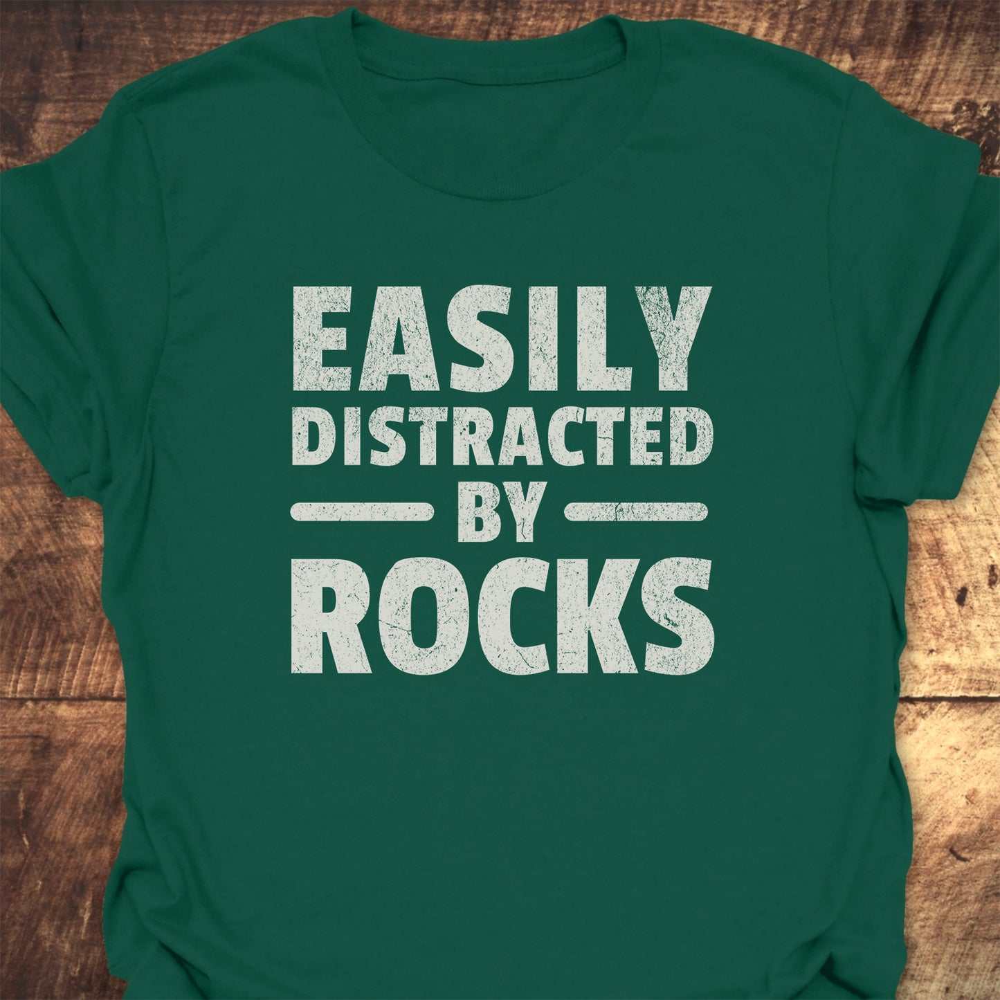 Easily Distracted By Rocks Classic T-Shirt