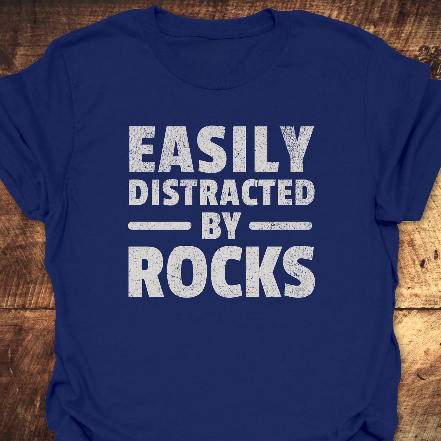 Easily Distracted By Rocks Classic T-Shirt