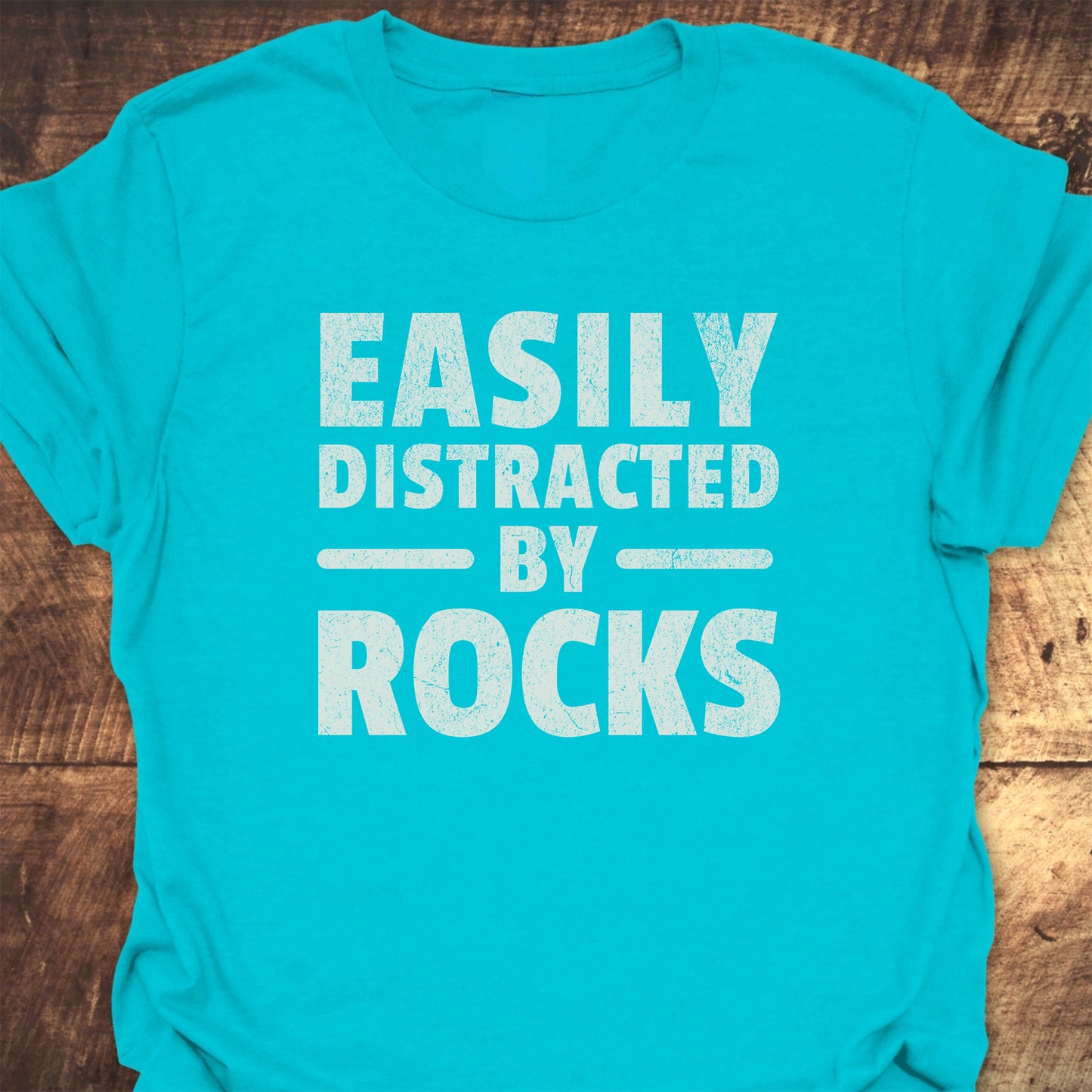 Easily Distracted By Rocks Classic T-Shirt