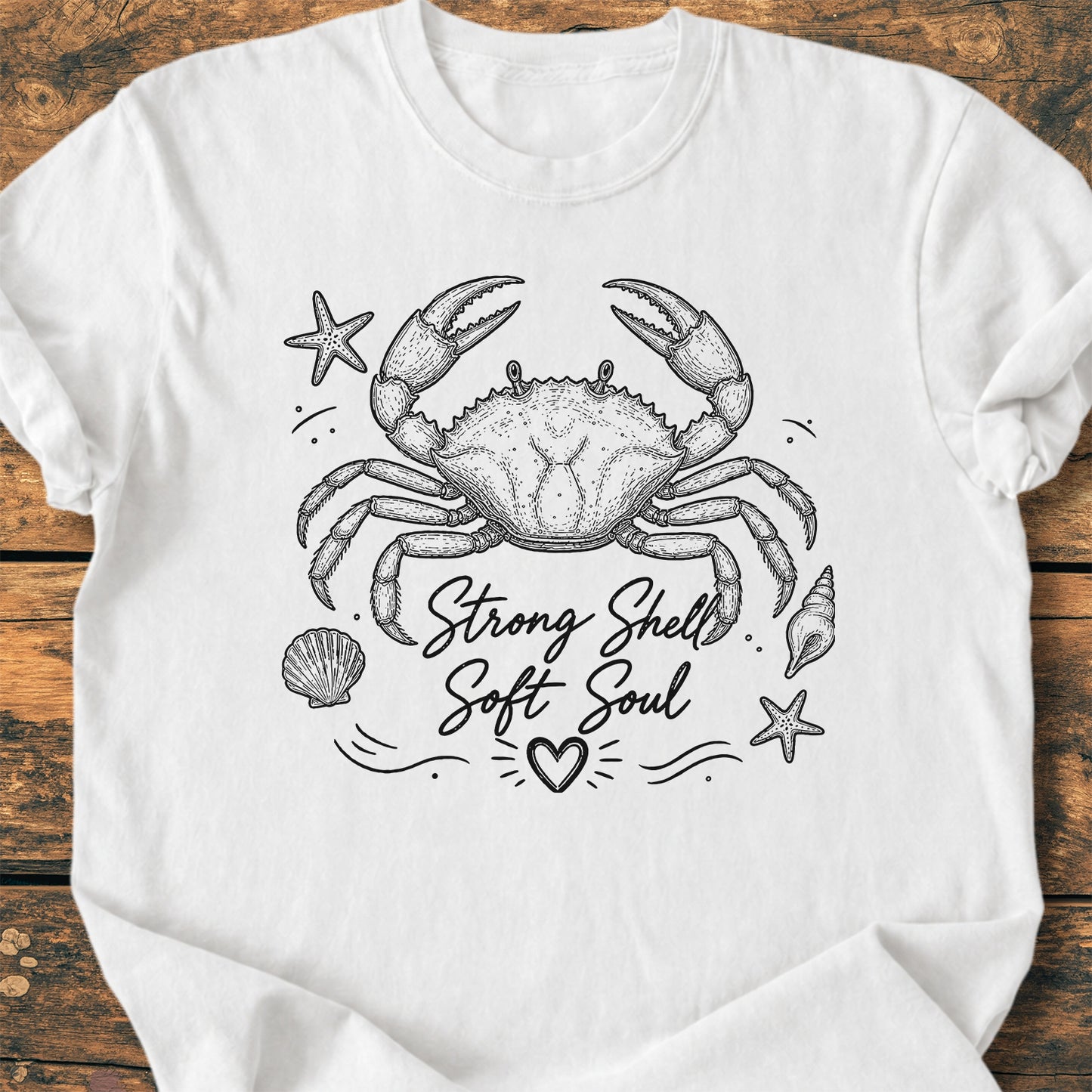 Strong Shell Soft Soul - Premium Vintage Tee
