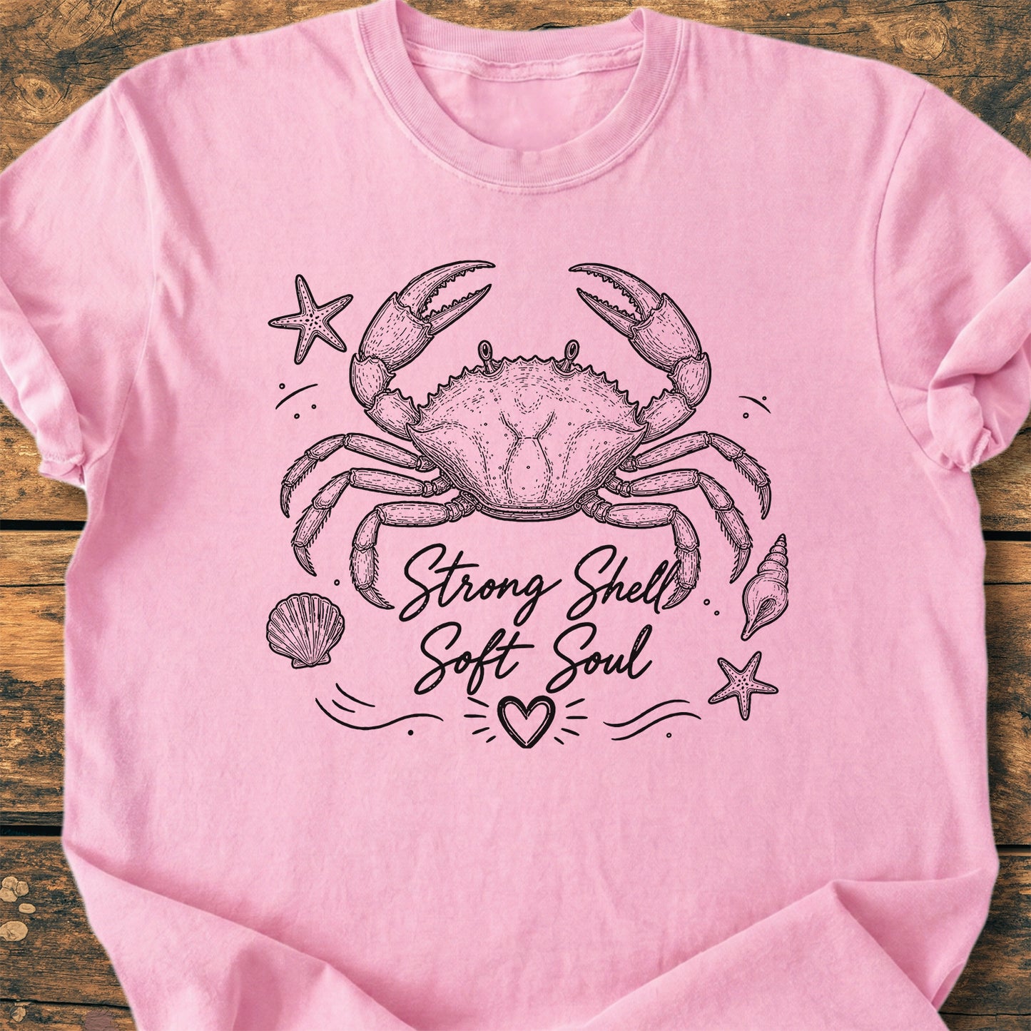 Strong Shell Soft Soul - Premium Vintage Tee