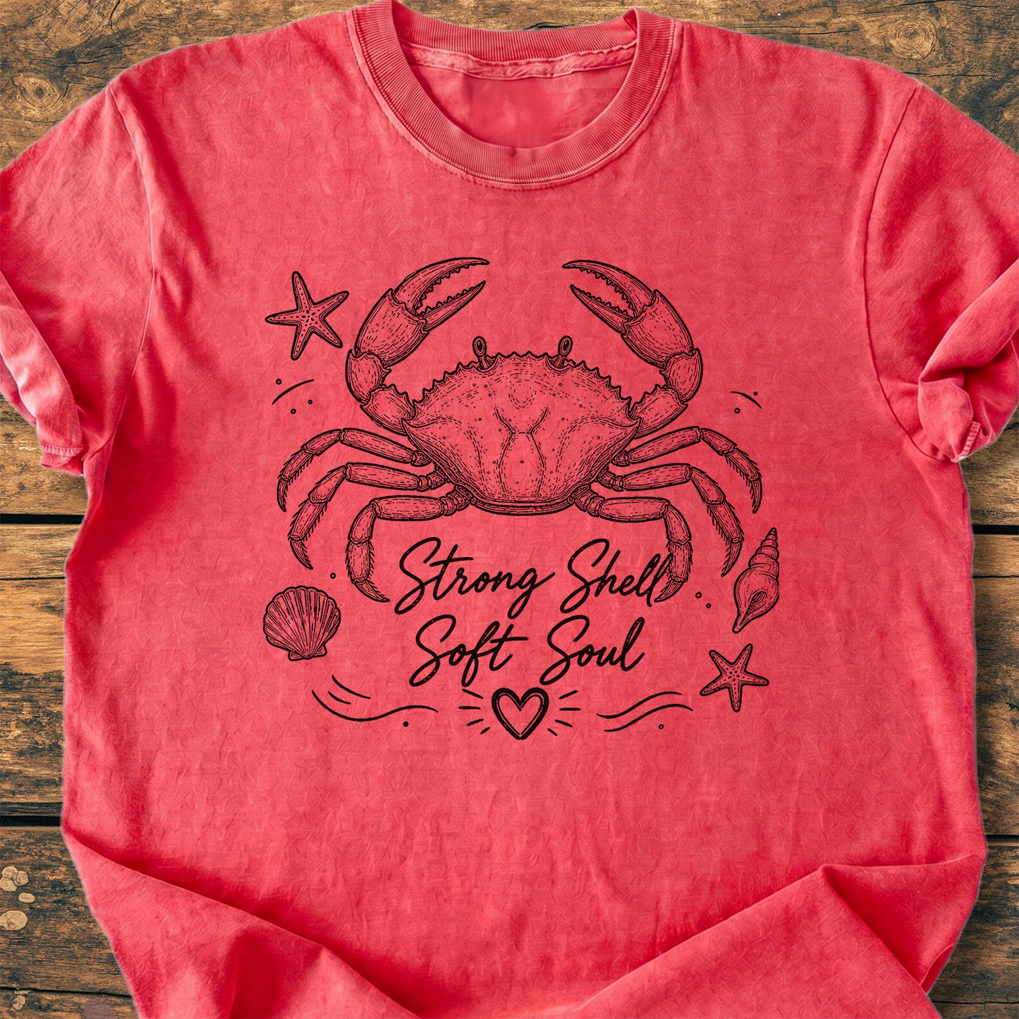 Strong Shell Soft Soul - Premium Vintage Tee