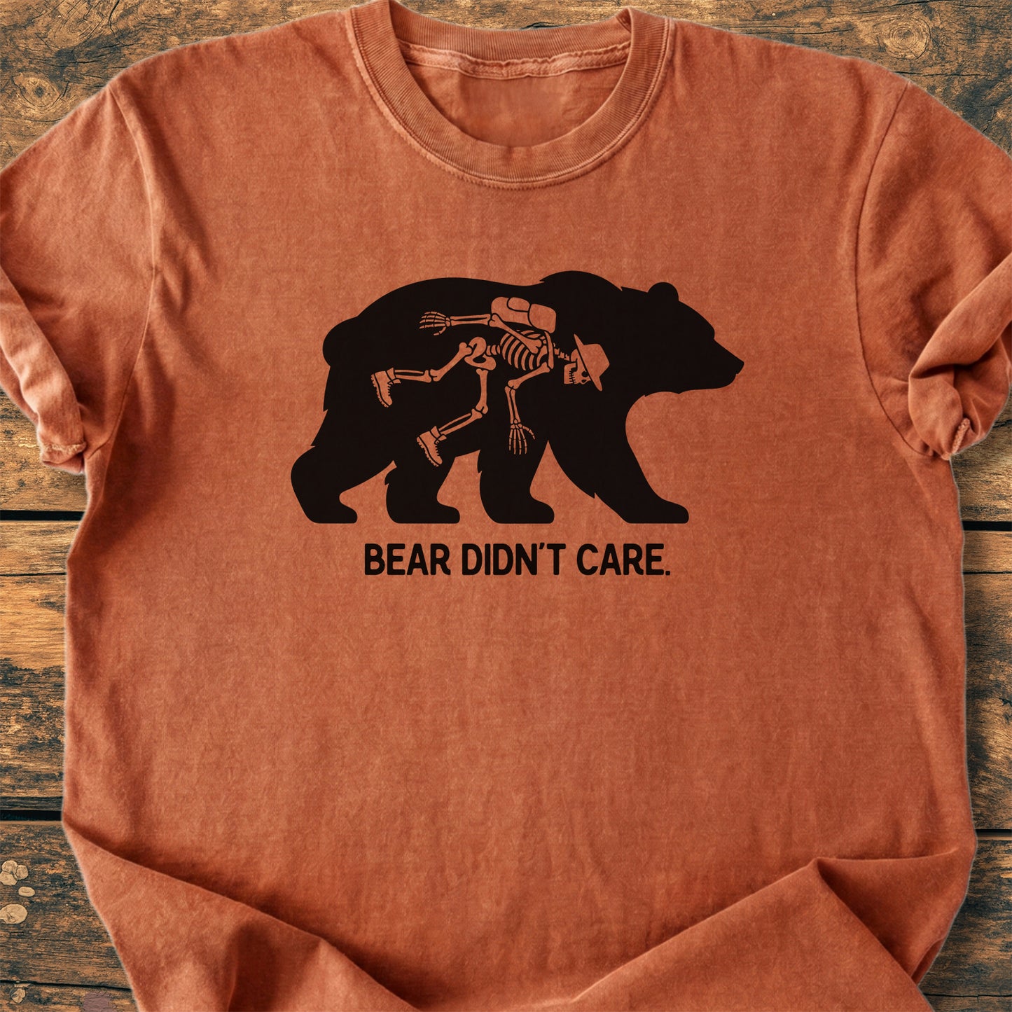 Bear Didn't Care - Premium Vintage Tee