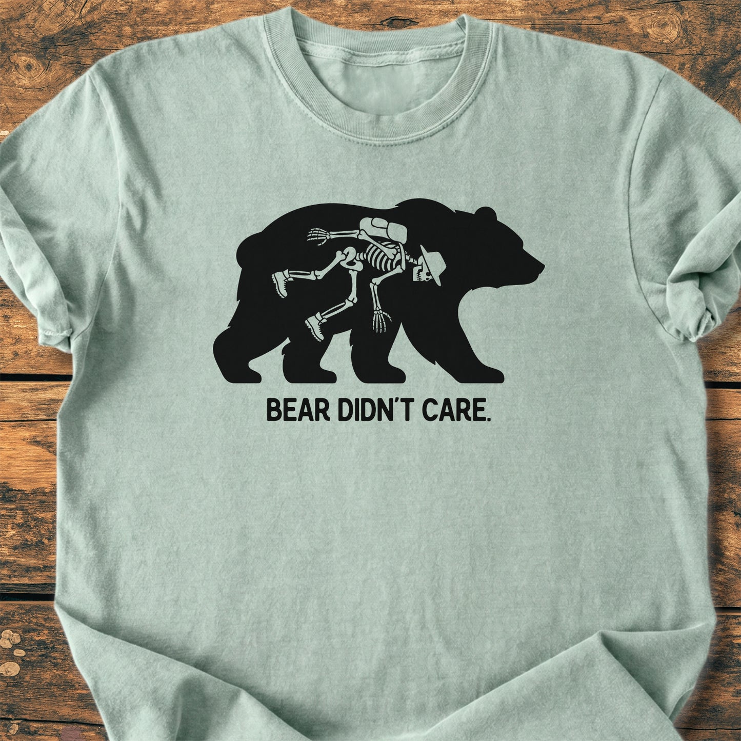 Bear Didn't Care - Premium Vintage Tee