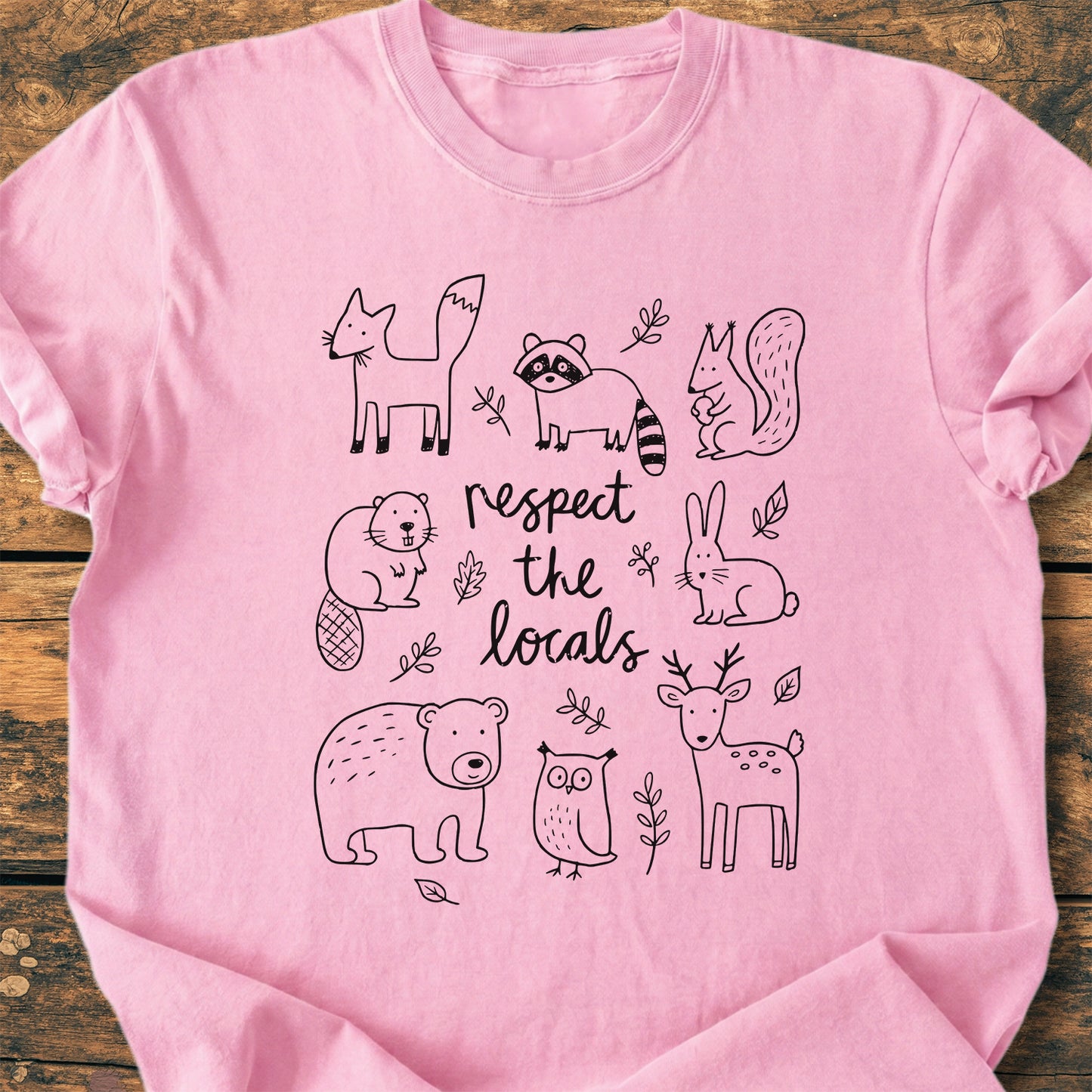 Respect The Locals - Premium Vintage Tee