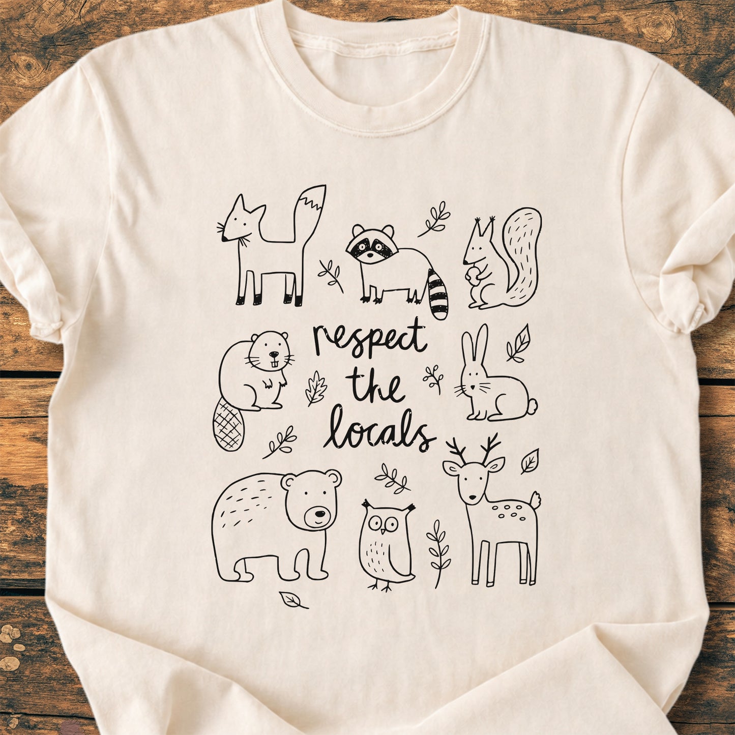 Respect The Locals - Premium Vintage Tee