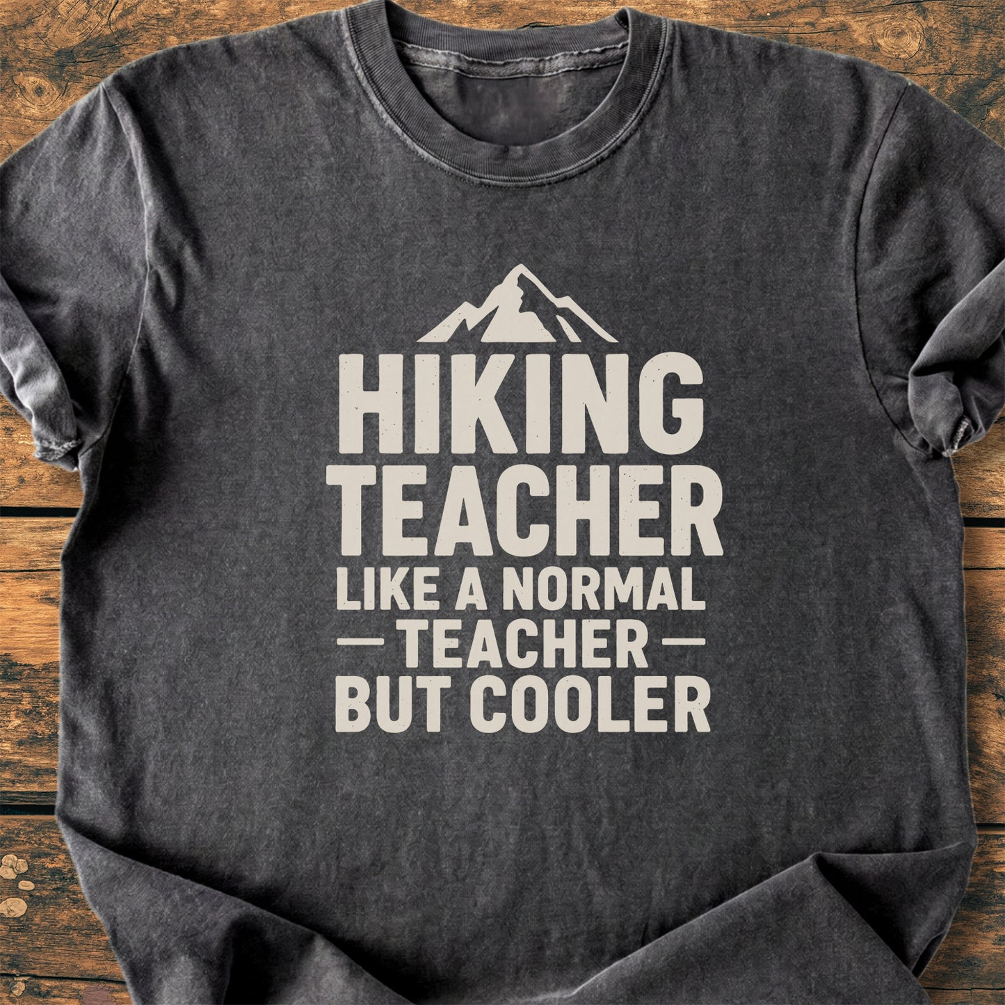 Hiking Teacher - Premium Vintage Tee