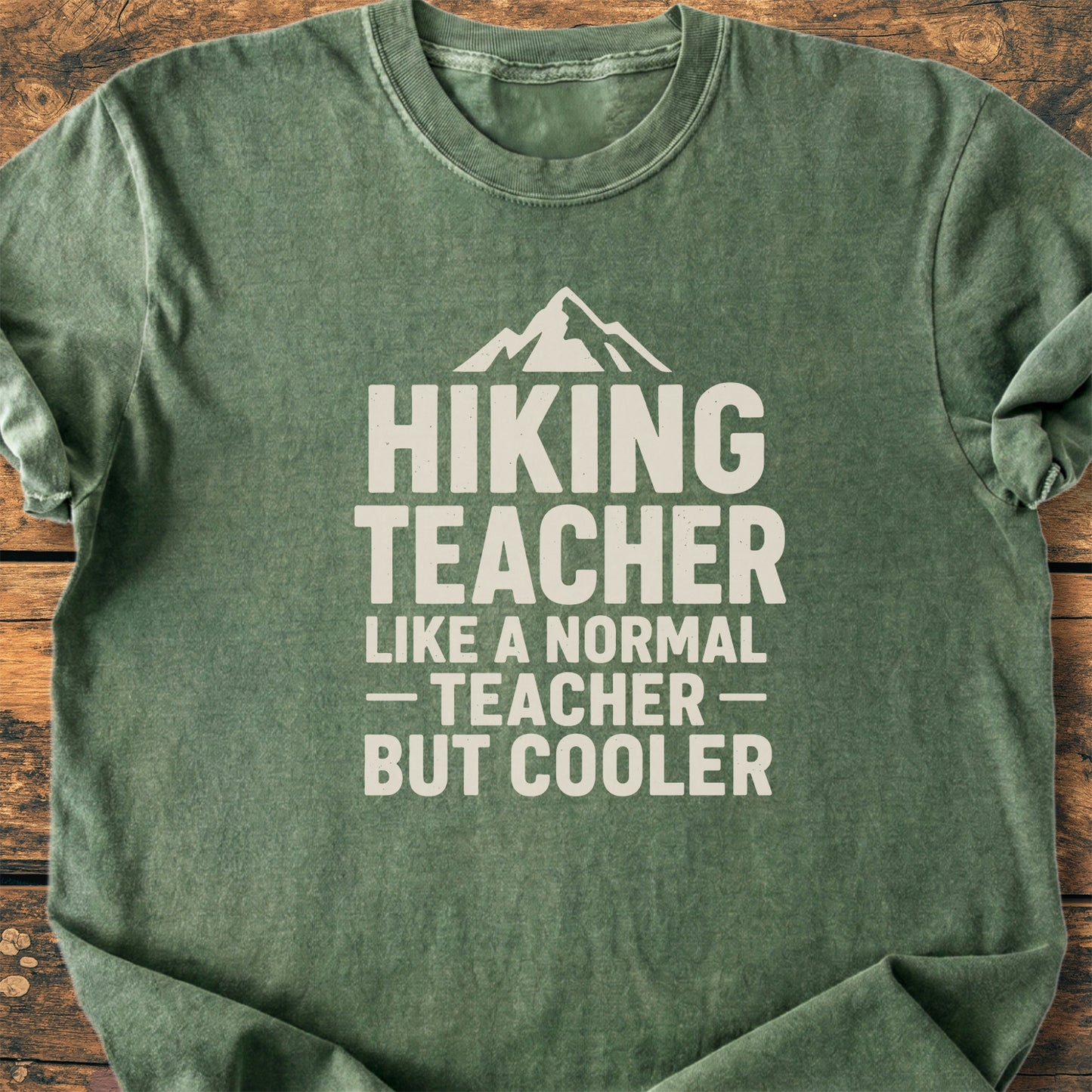 Hiking Teacher - Premium Vintage Tee
