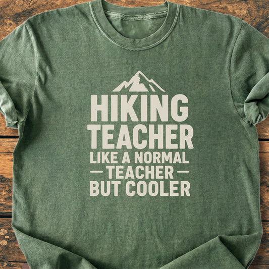 Hiking Teacher - Premium Vintage Tee