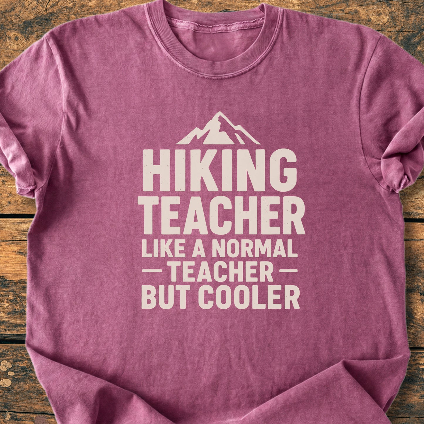 Hiking Teacher - Premium Vintage Tee