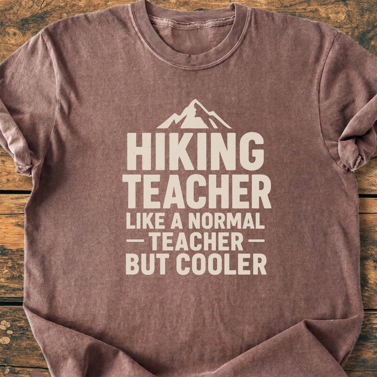 Hiking Teacher - Premium Vintage Tee