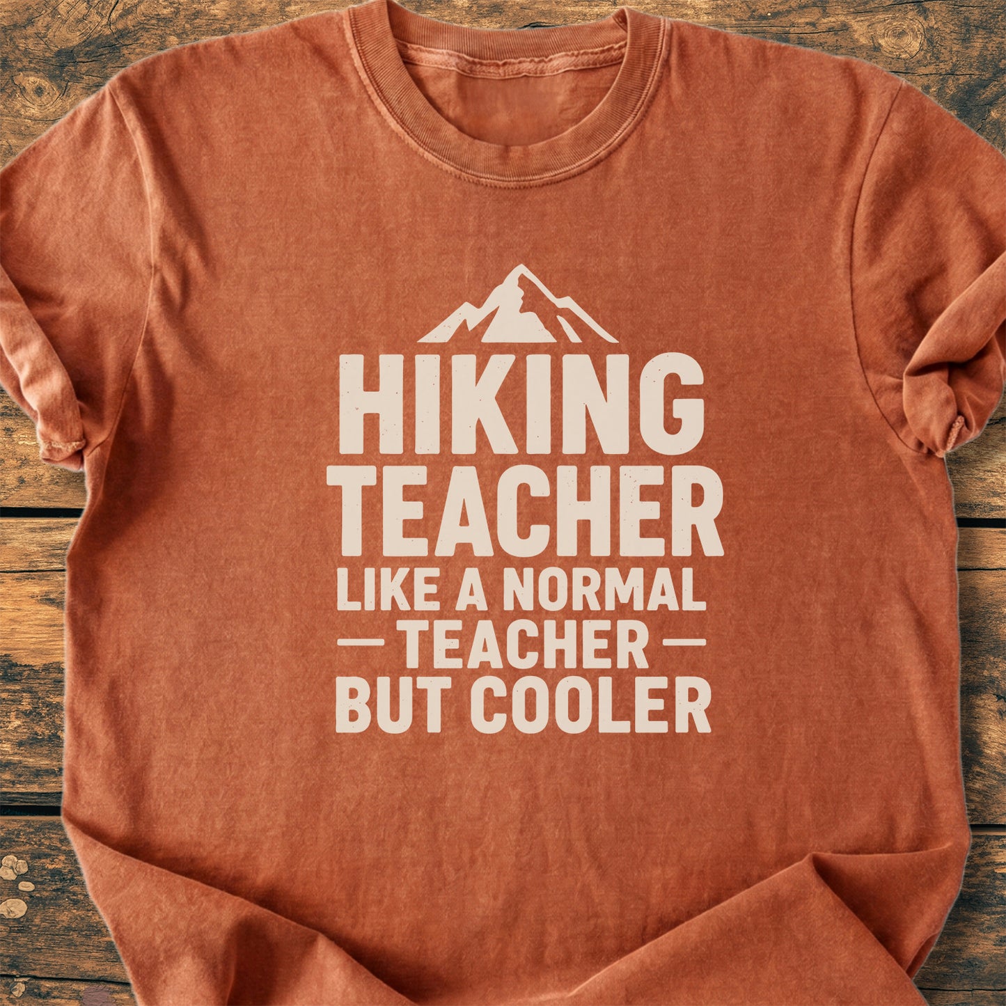 Hiking Teacher - Premium Vintage Tee