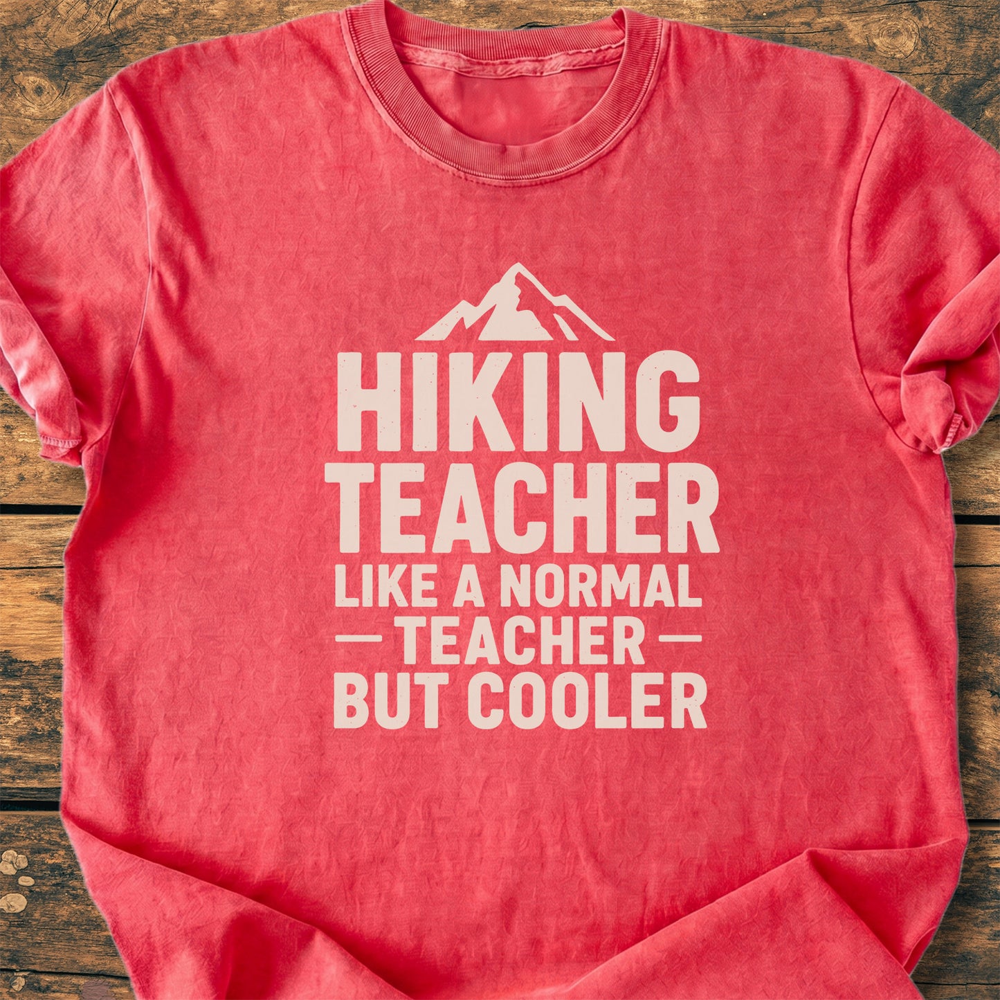Hiking Teacher - Premium Vintage Tee