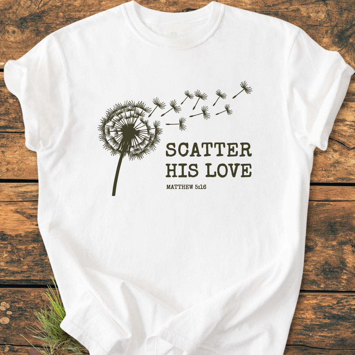 Scatter His Love, Matthew 5:16 - Premium Vintage Tee