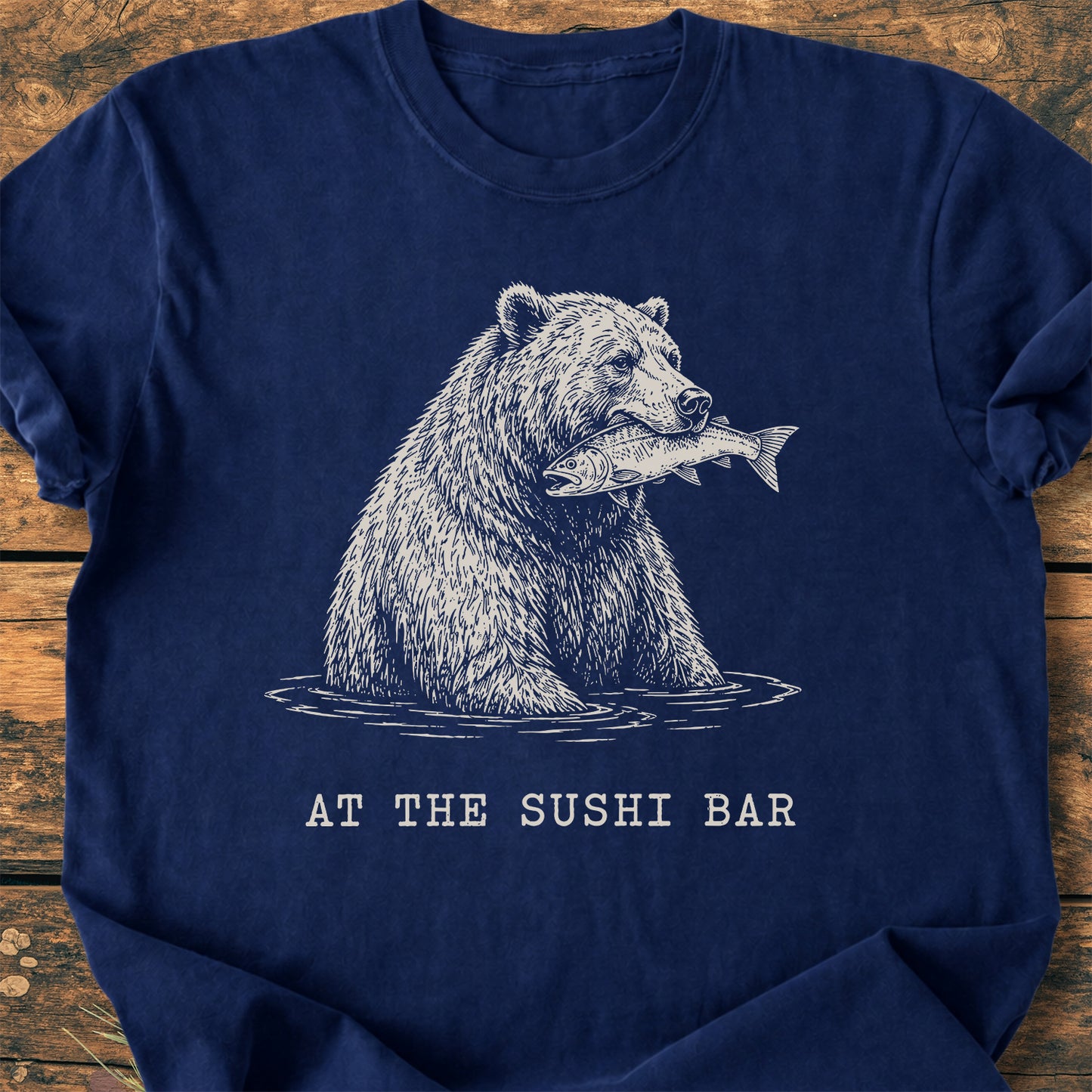 At The Sushi Bar - Premium Vintage Tee