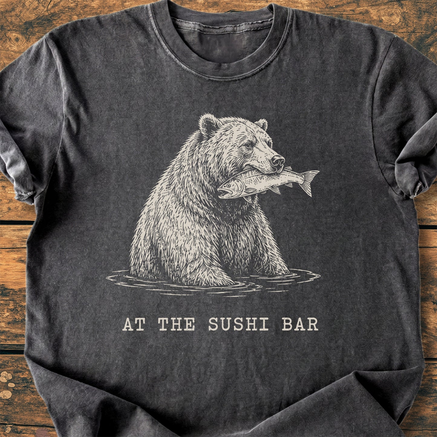 At The Sushi Bar - Premium Vintage Tee