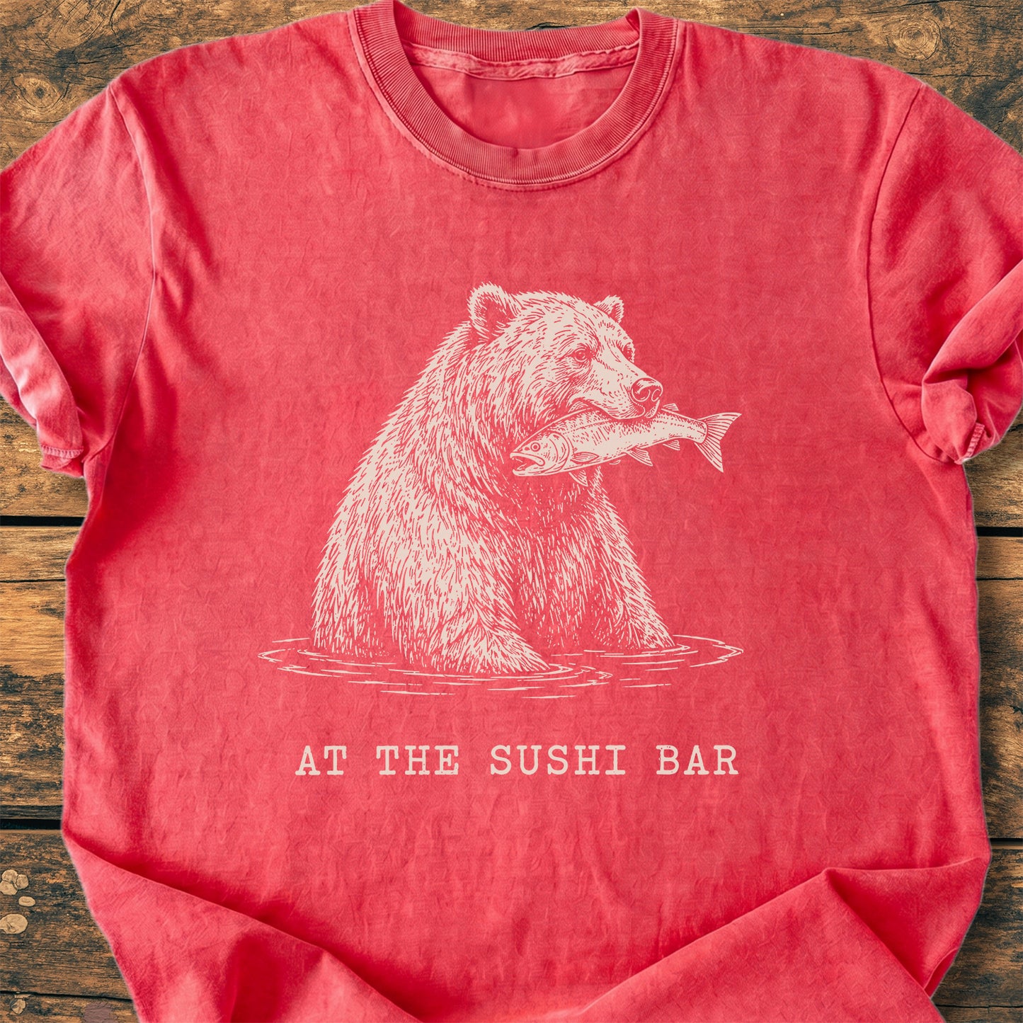 At The Sushi Bar - Premium Vintage Tee