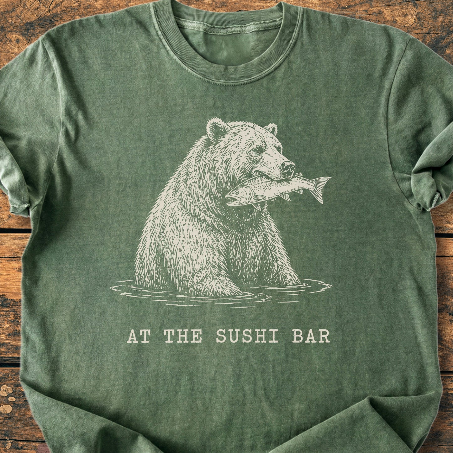 At The Sushi Bar - Premium Vintage Tee