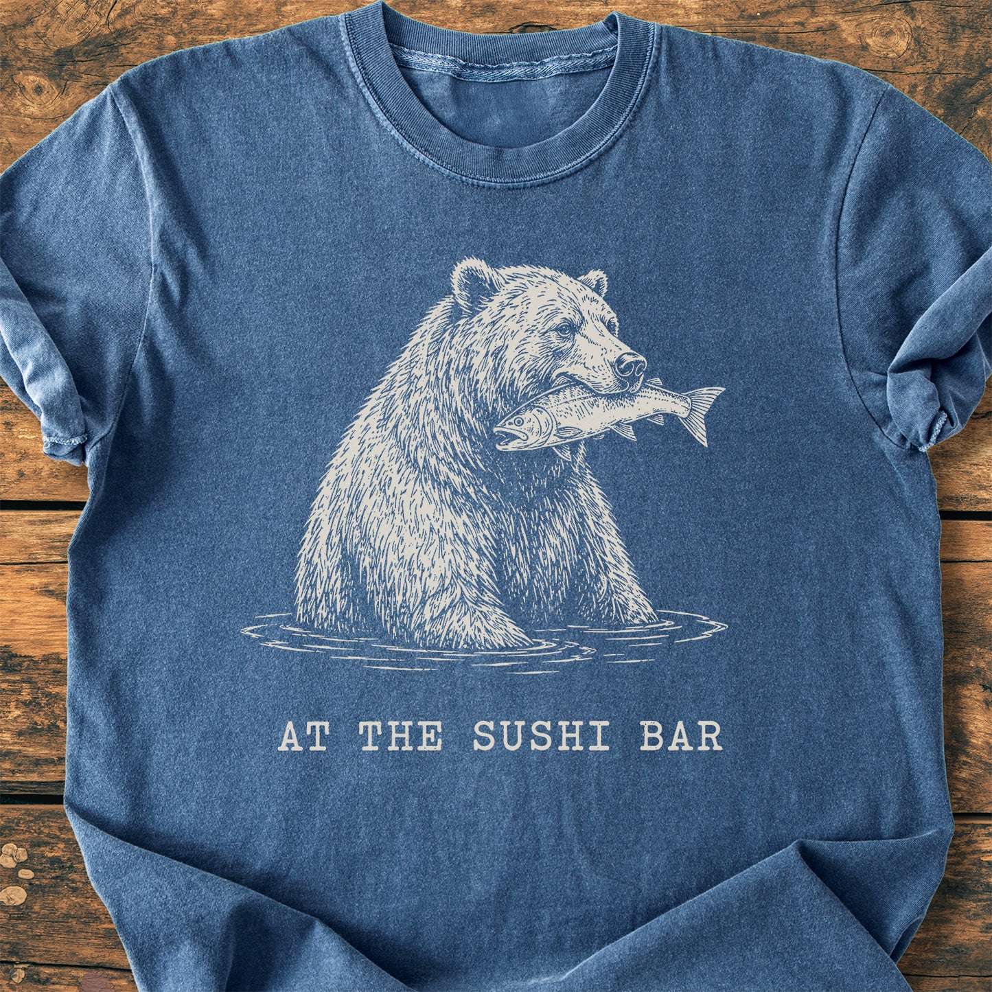 At The Sushi Bar - Premium Vintage Tee