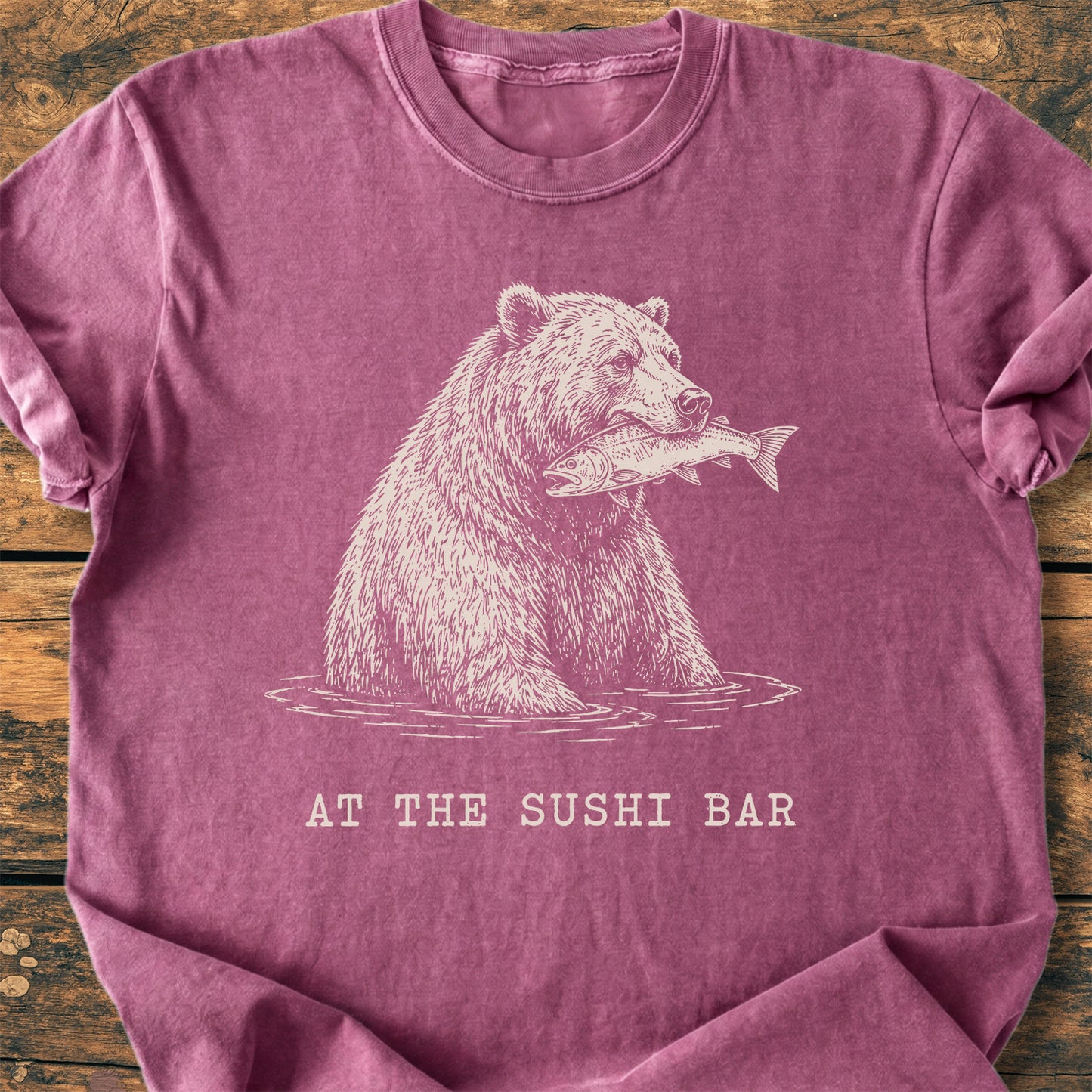 At The Sushi Bar - Premium Vintage Tee