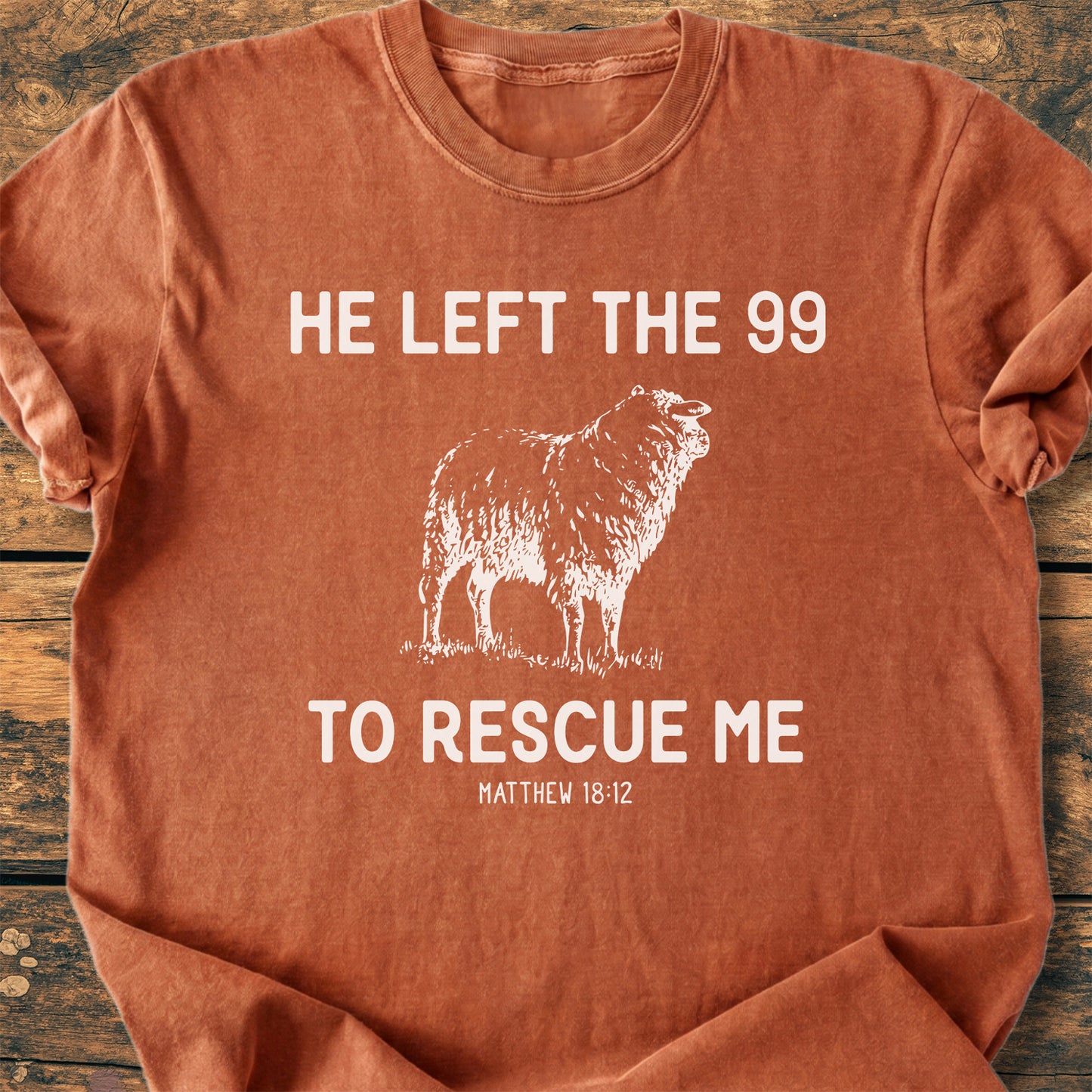 He Left The 99 - Premium Vintage Tee