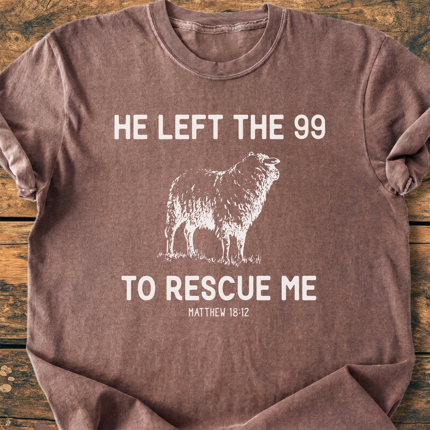 He Left The 99 - Premium Vintage Tee