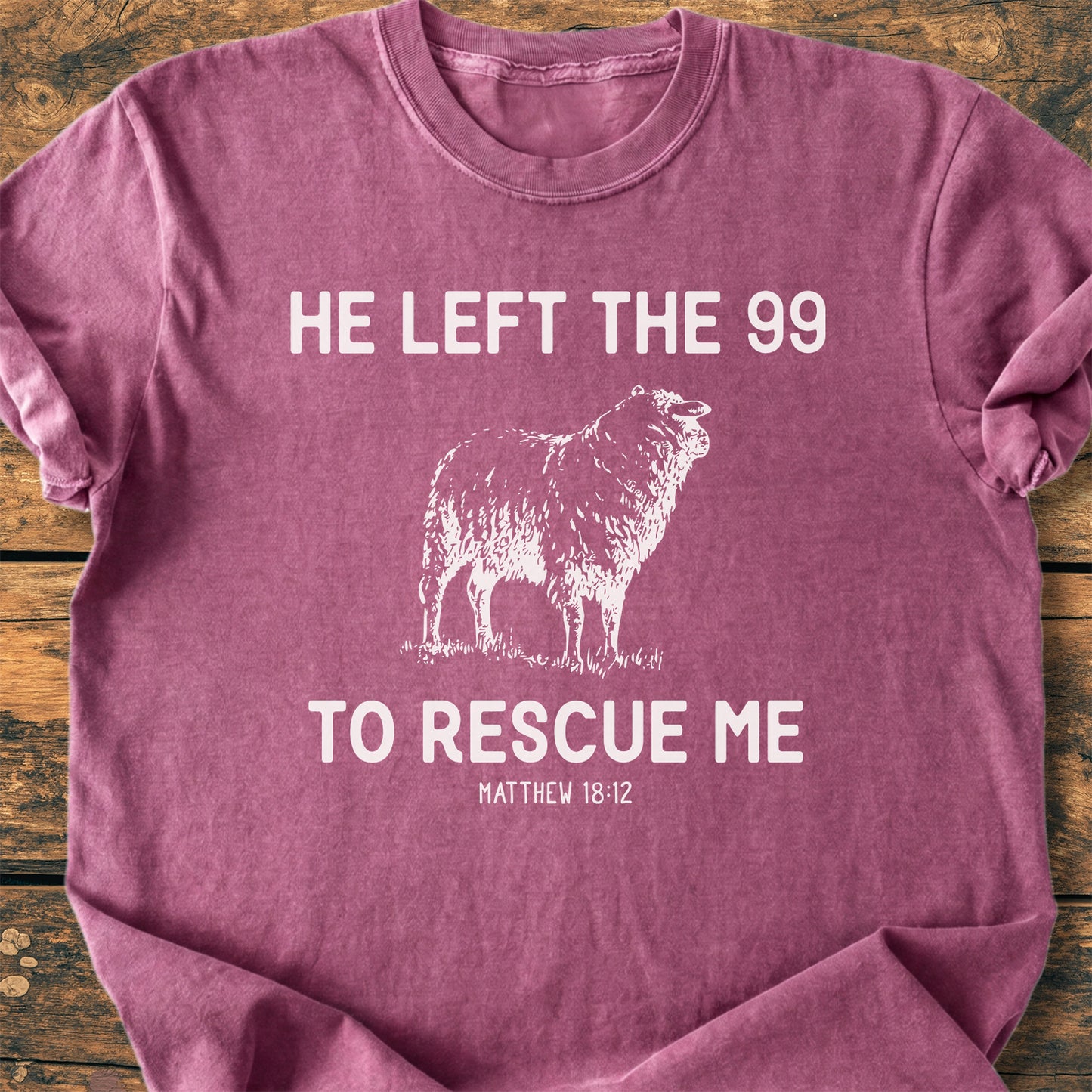 He Left The 99 - Premium Vintage Tee