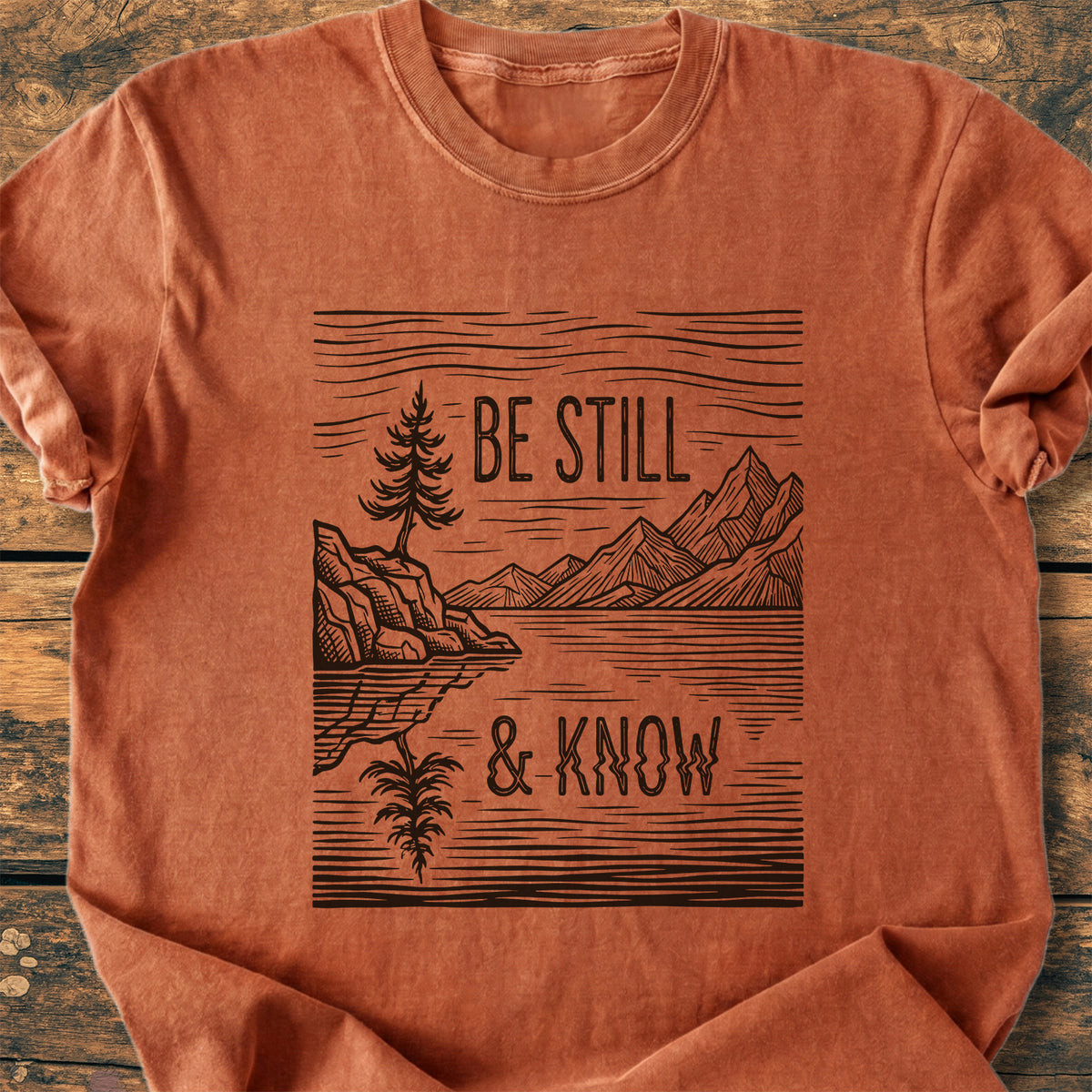 Be Still & Know - Premium Vintage Tee