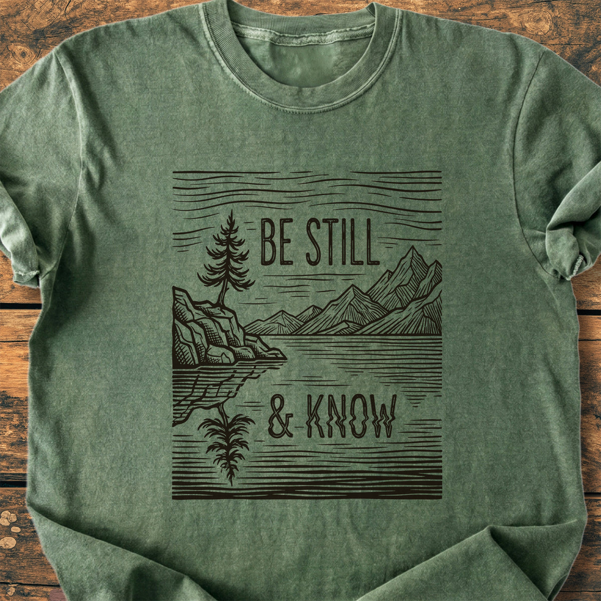 Be Still & Know - Premium Vintage Tee