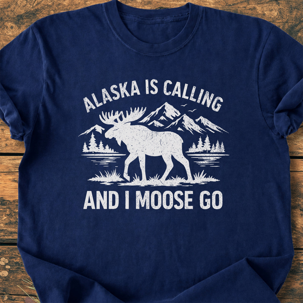 Alaska Is Calling - Premium Vintage Tee