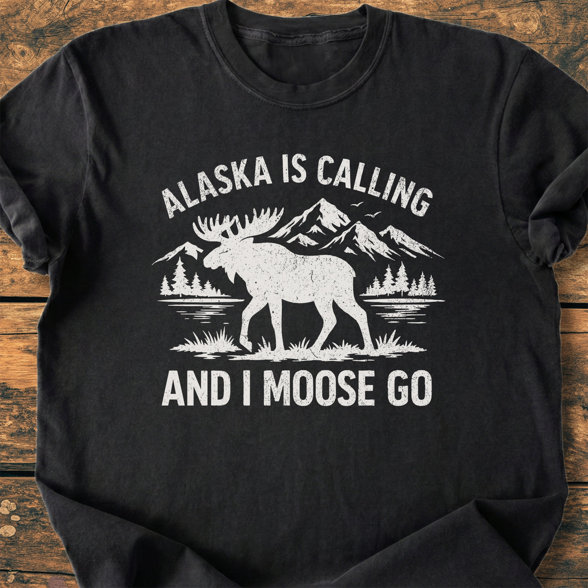 Alaska Is Calling - Premium Vintage Tee