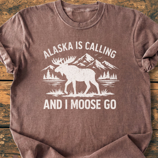 Alaska Is Calling - Premium Vintage Tee