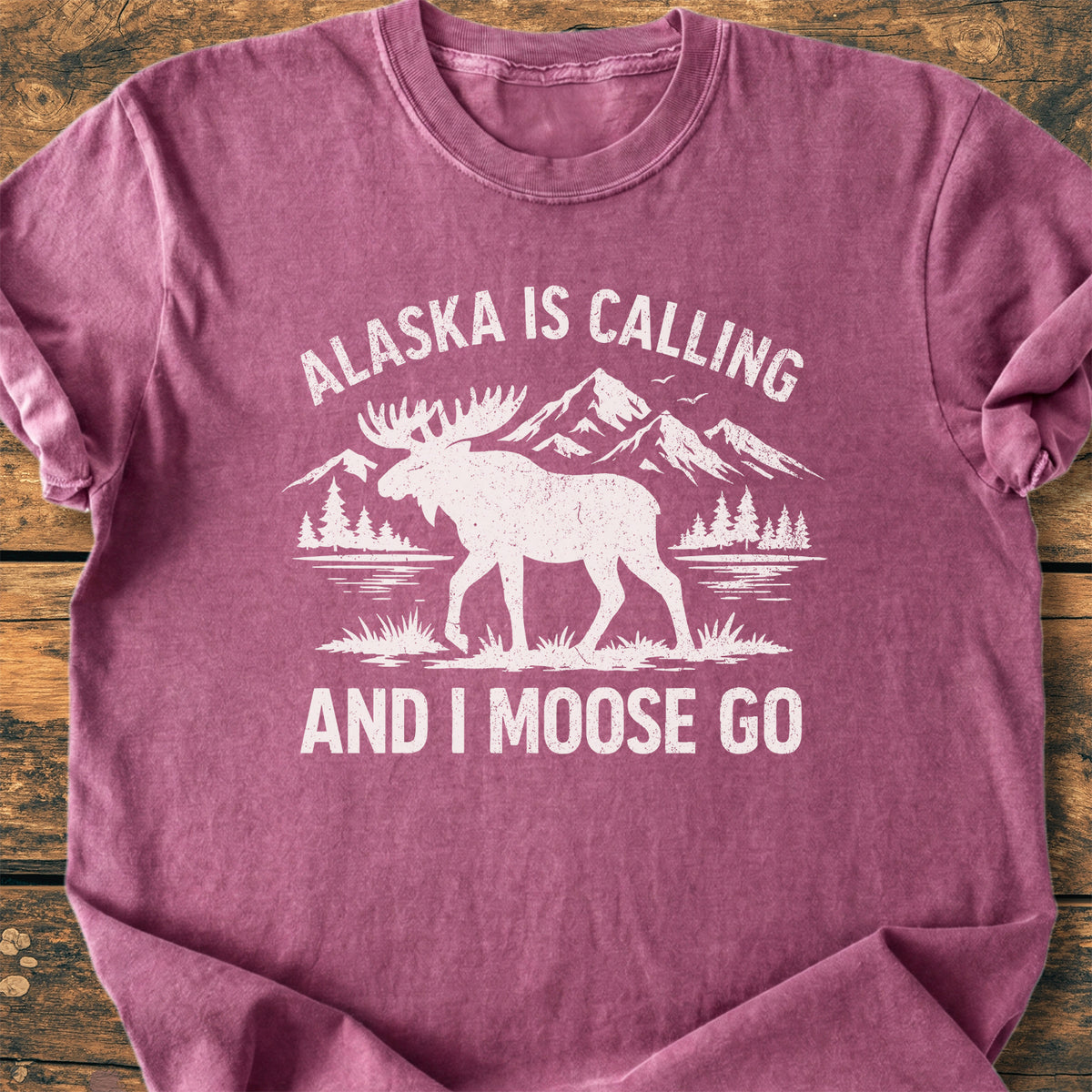 Alaska Is Calling - Premium Vintage Tee