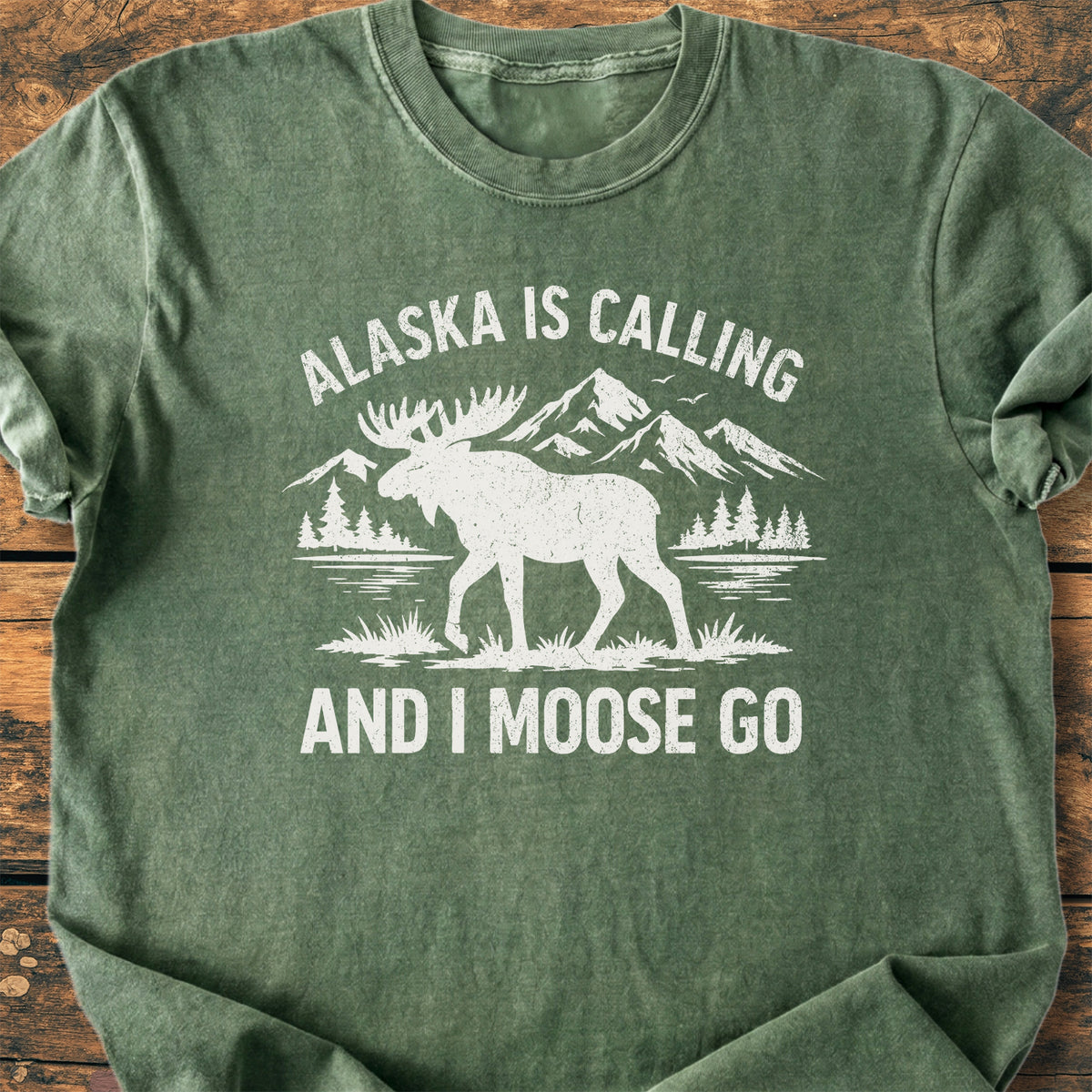 Alaska Is Calling - Premium Vintage Tee