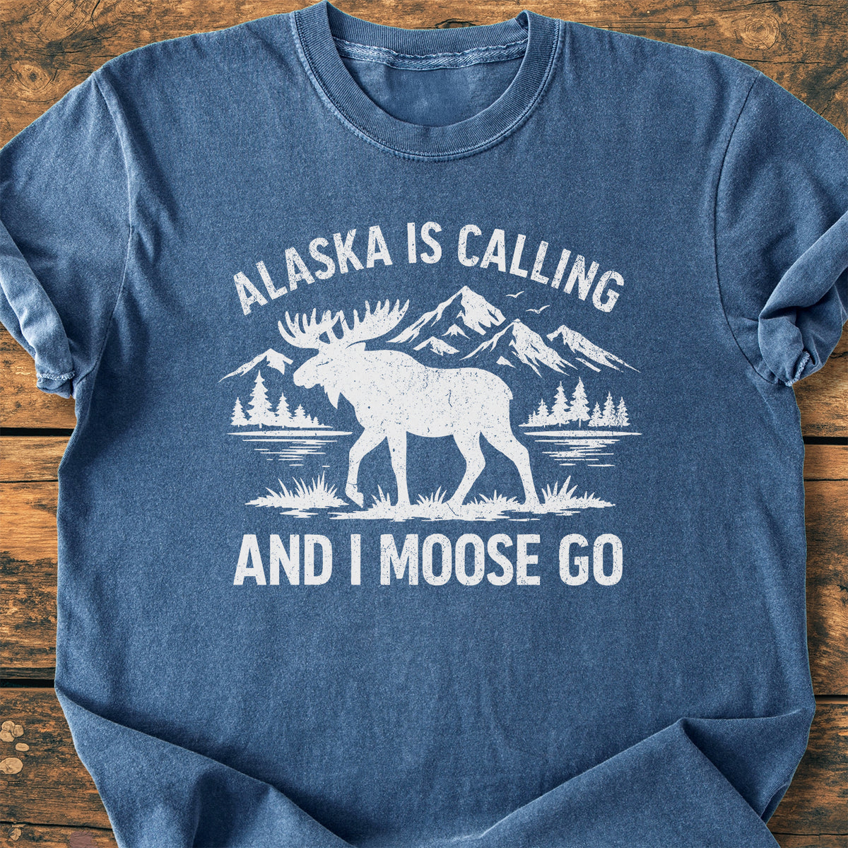 Alaska Is Calling - Premium Vintage Tee