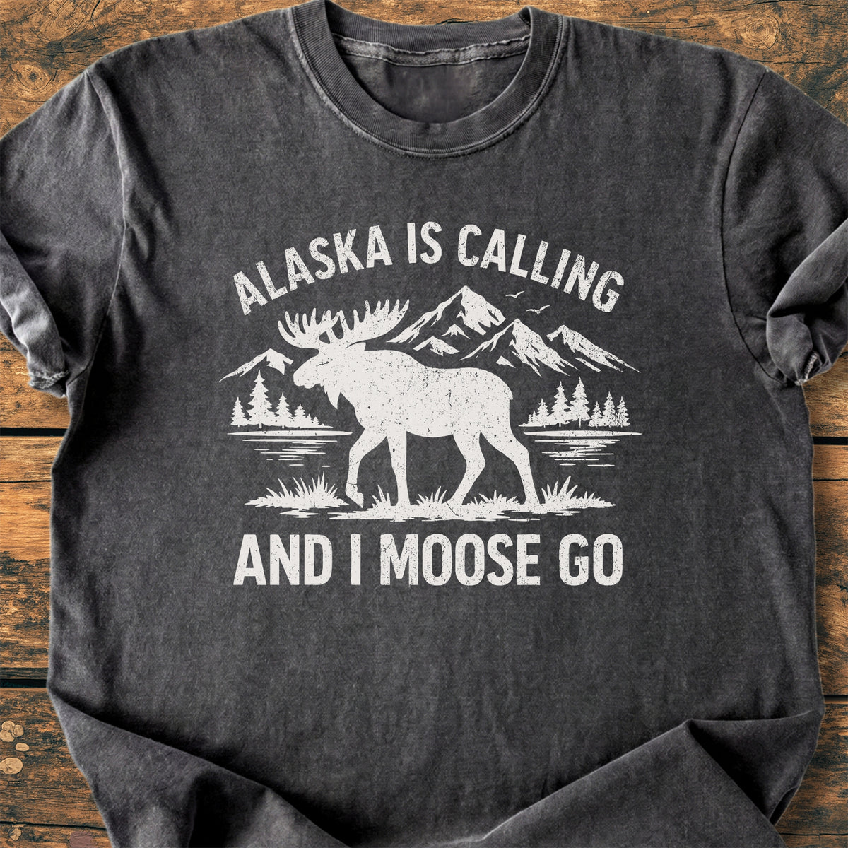 Alaska Is Calling - Premium Vintage Tee