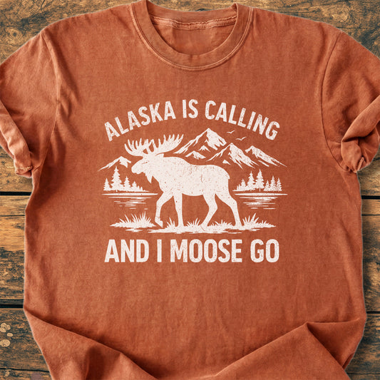 Alaska Is Calling - Premium Vintage Tee