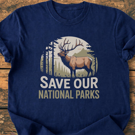 Save Our National Parks - Premium Vintage Tee