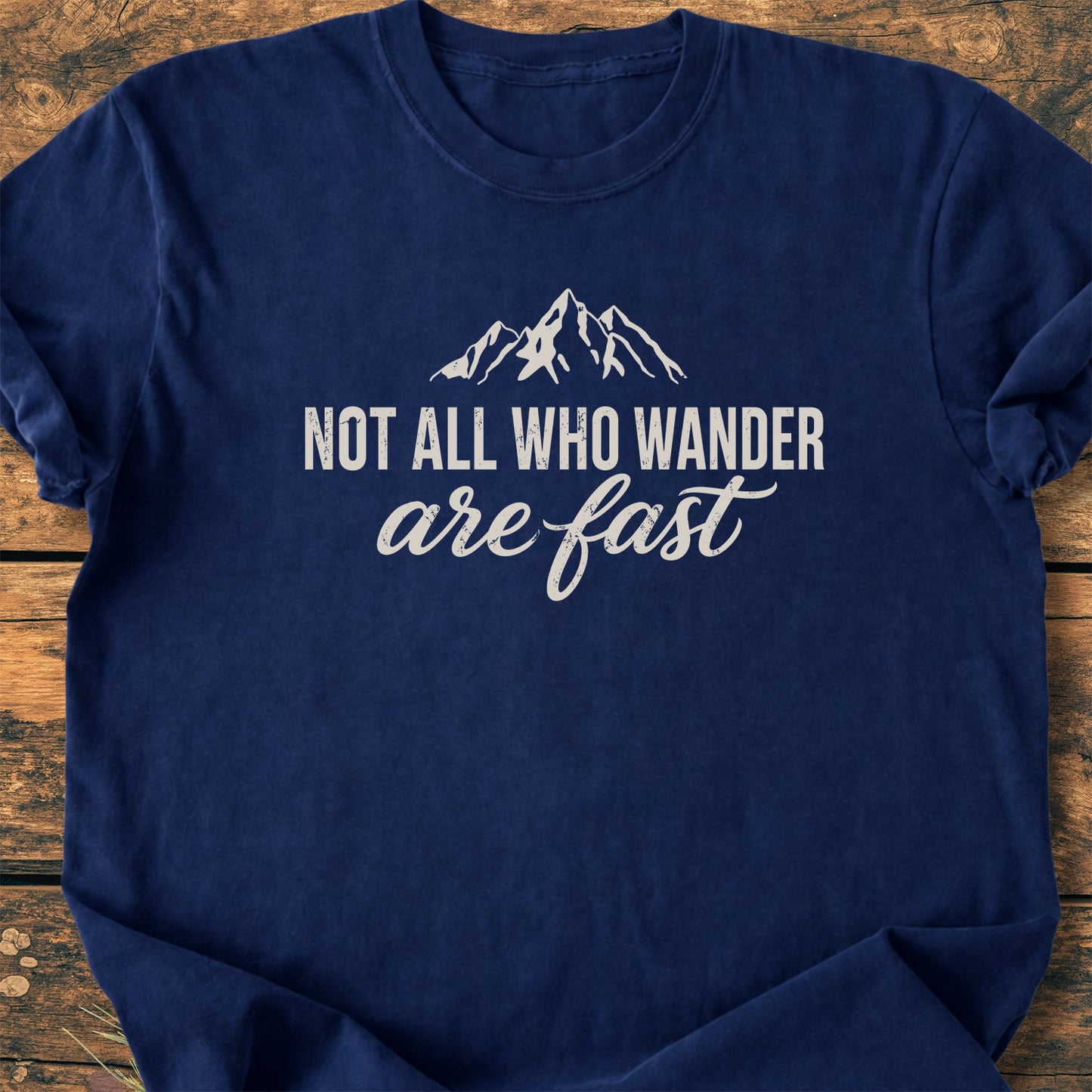 Not All Who Wander Are Fast - Premium Vintage Tee