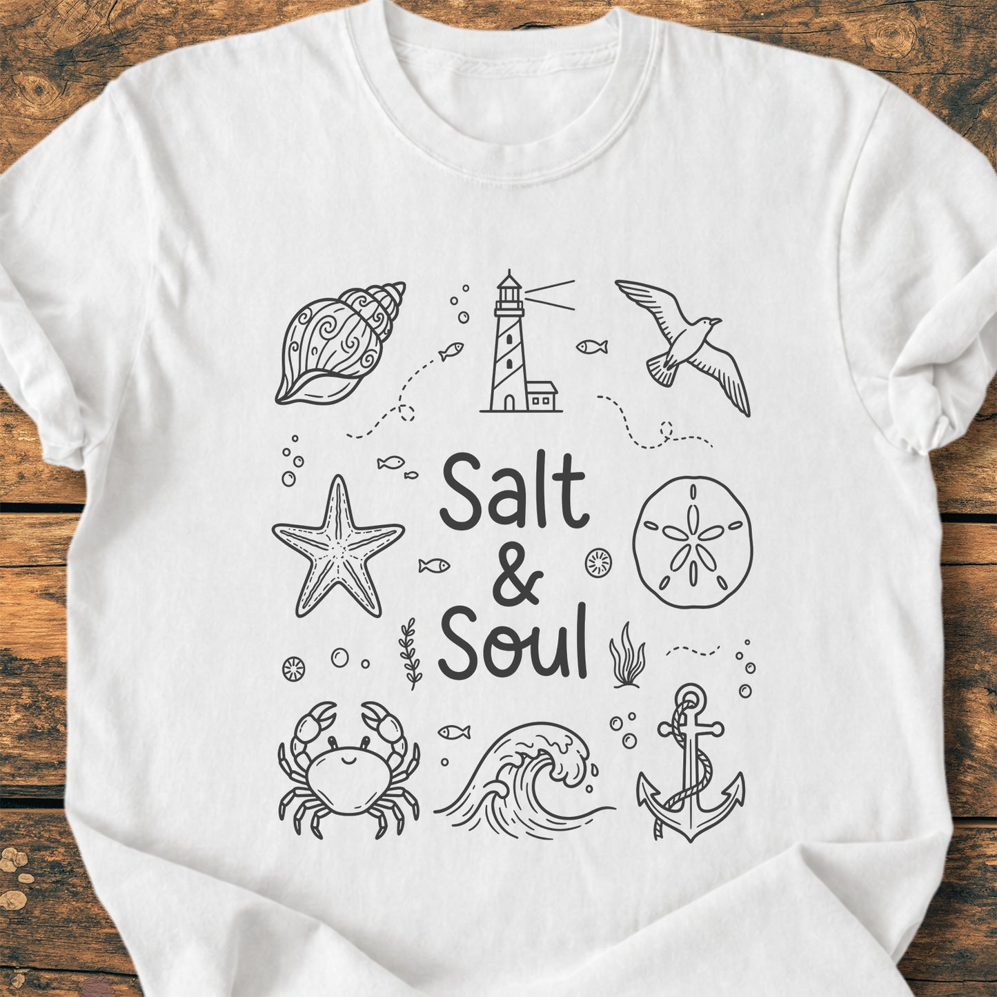Salt And Soul - Premium Vintage Tee