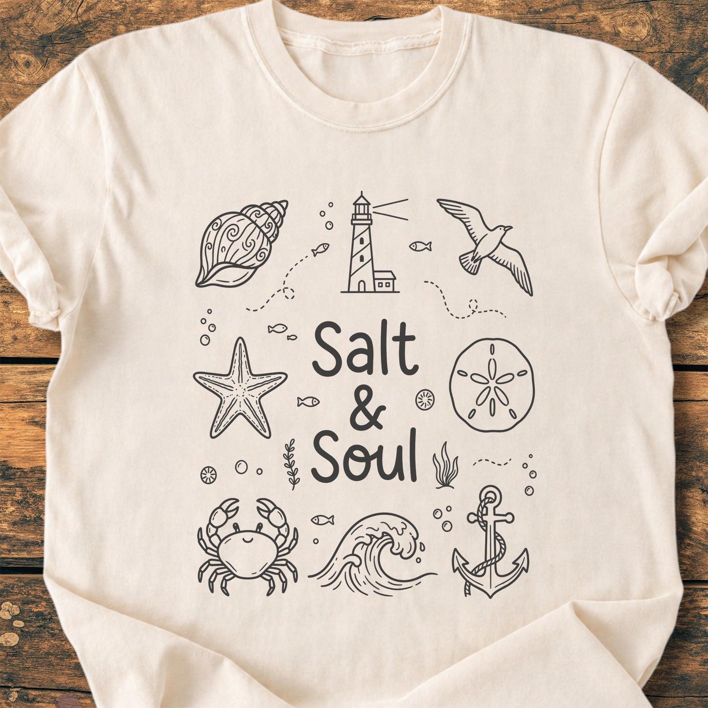 Salt And Soul - Premium Vintage Tee