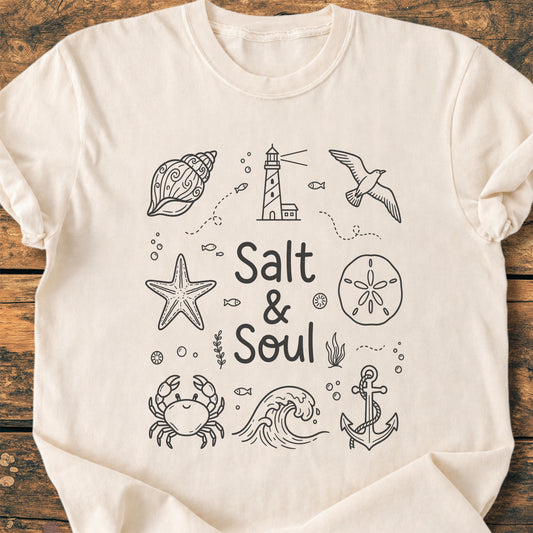 Salt And Soul - Premium Vintage Tee
